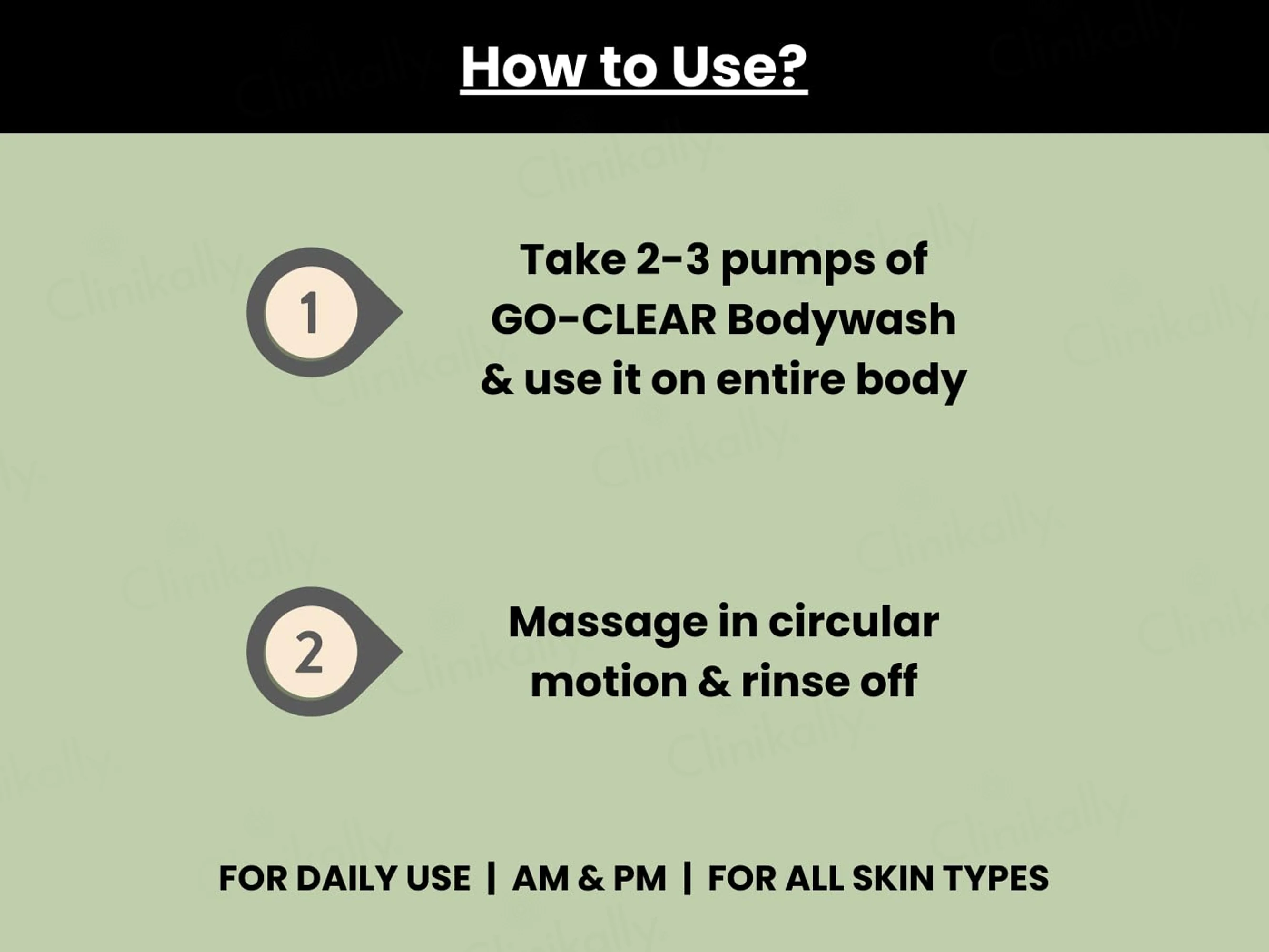 The CuraTeam Go-Clear Bye Bye Acne 2% Salicylic Acid Anti-Acne Bodywash - Image 6