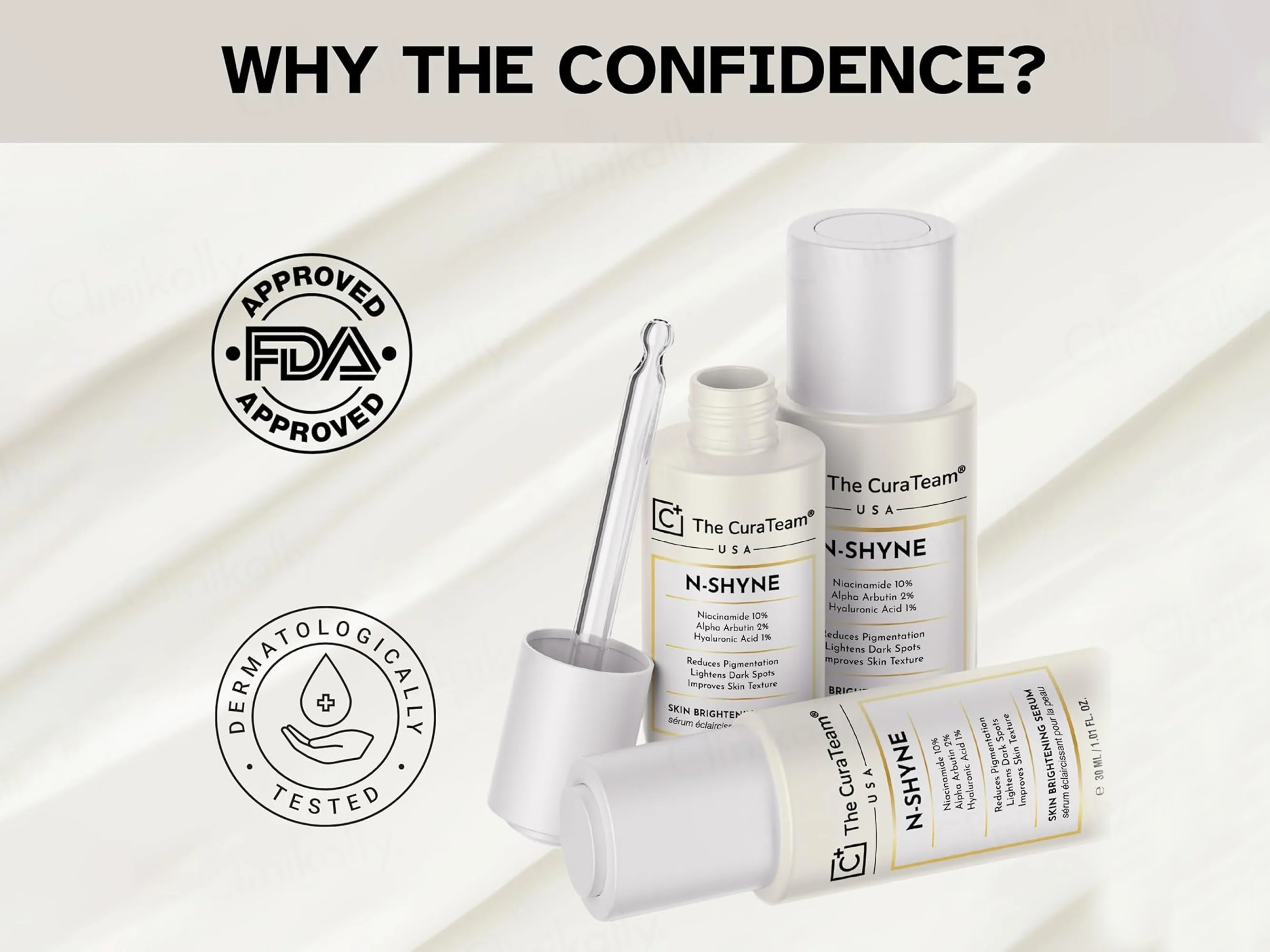 The CuraTeam N-Shyne Skin Brightening Serum - Image 7