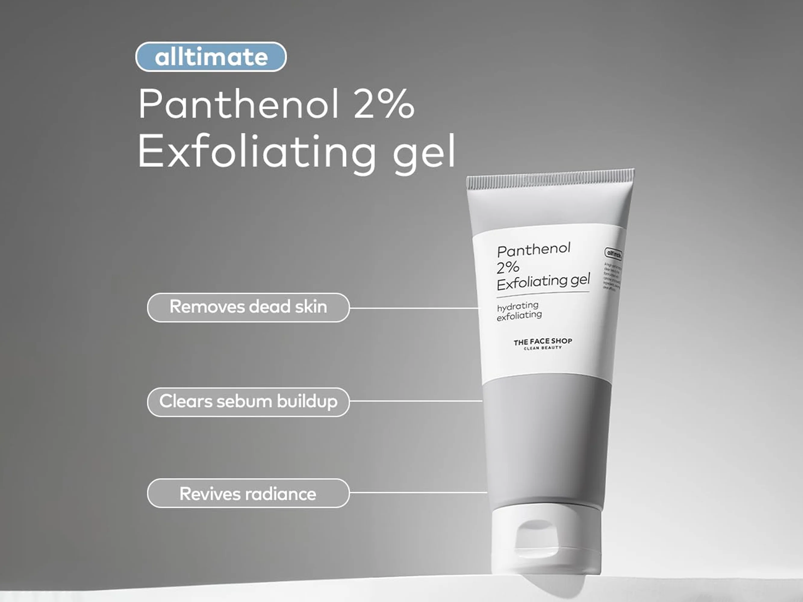 The Face Shop Alltimate Panthenol 2% Hydrating & Exfoliating Gel - Image 2