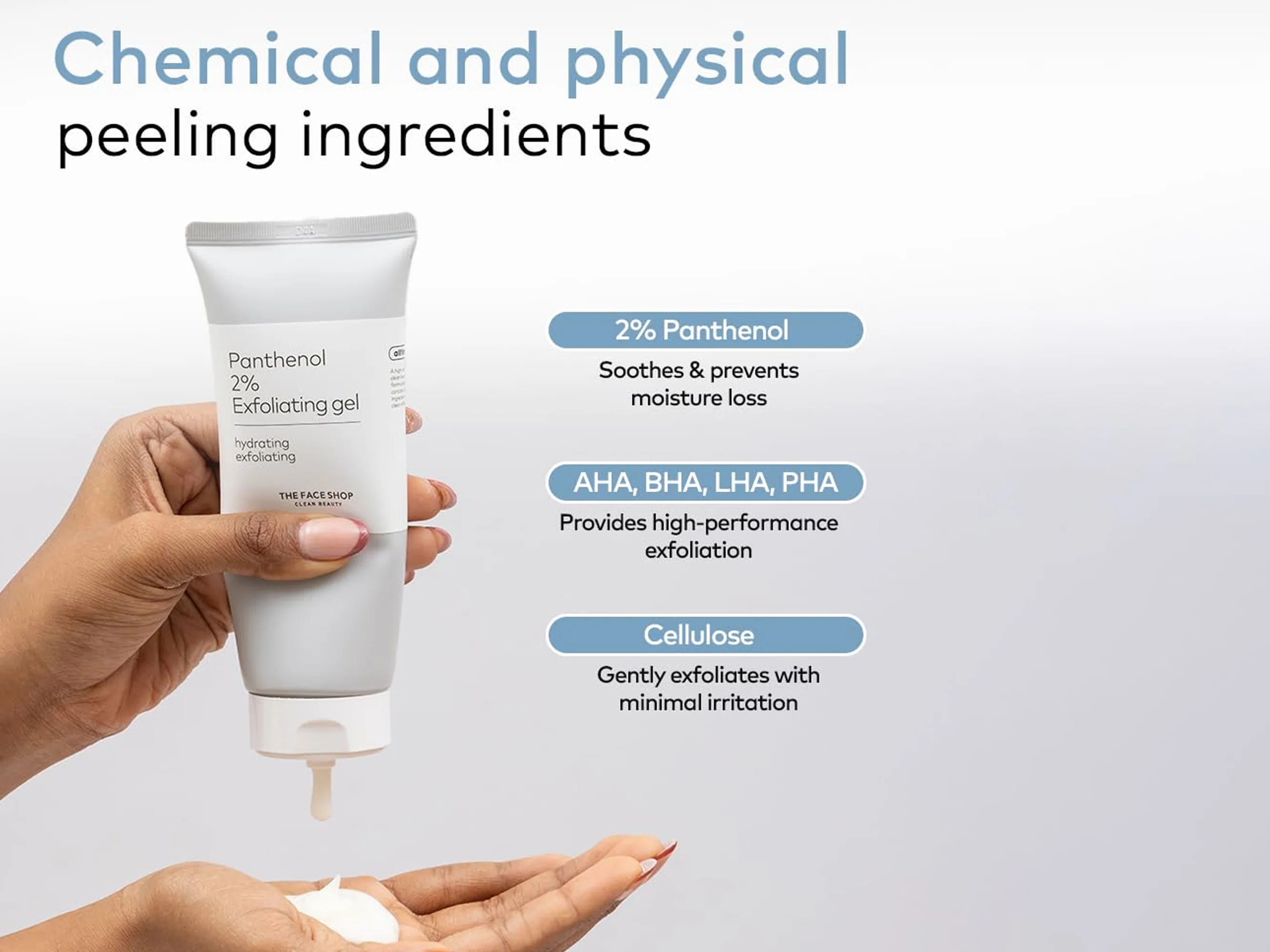 The Face Shop Alltimate Panthenol 2% Hydrating & Exfoliating Gel - Image 4