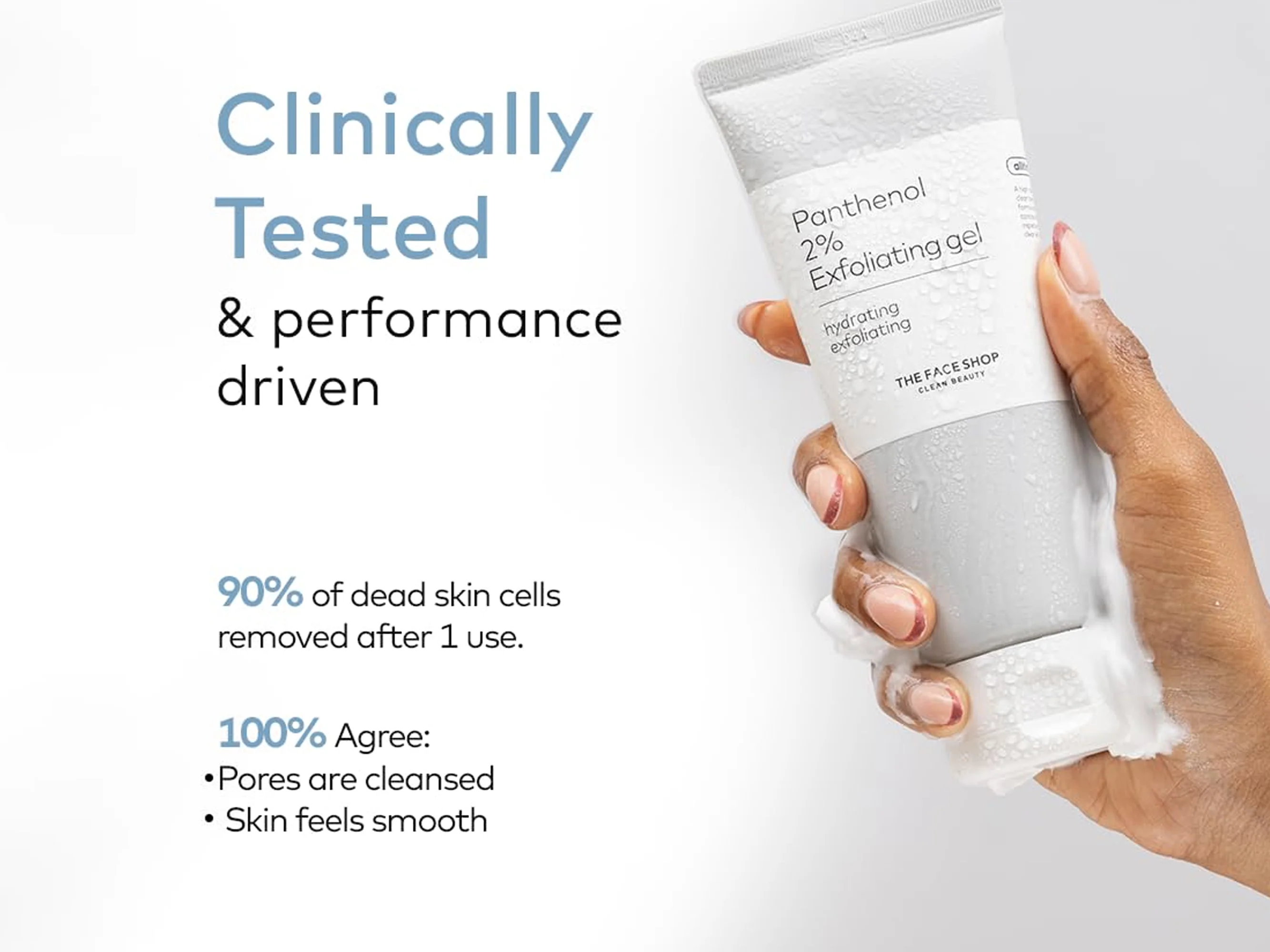 The Face Shop Alltimate Panthenol 2% Hydrating & Exfoliating Gel - Image 6