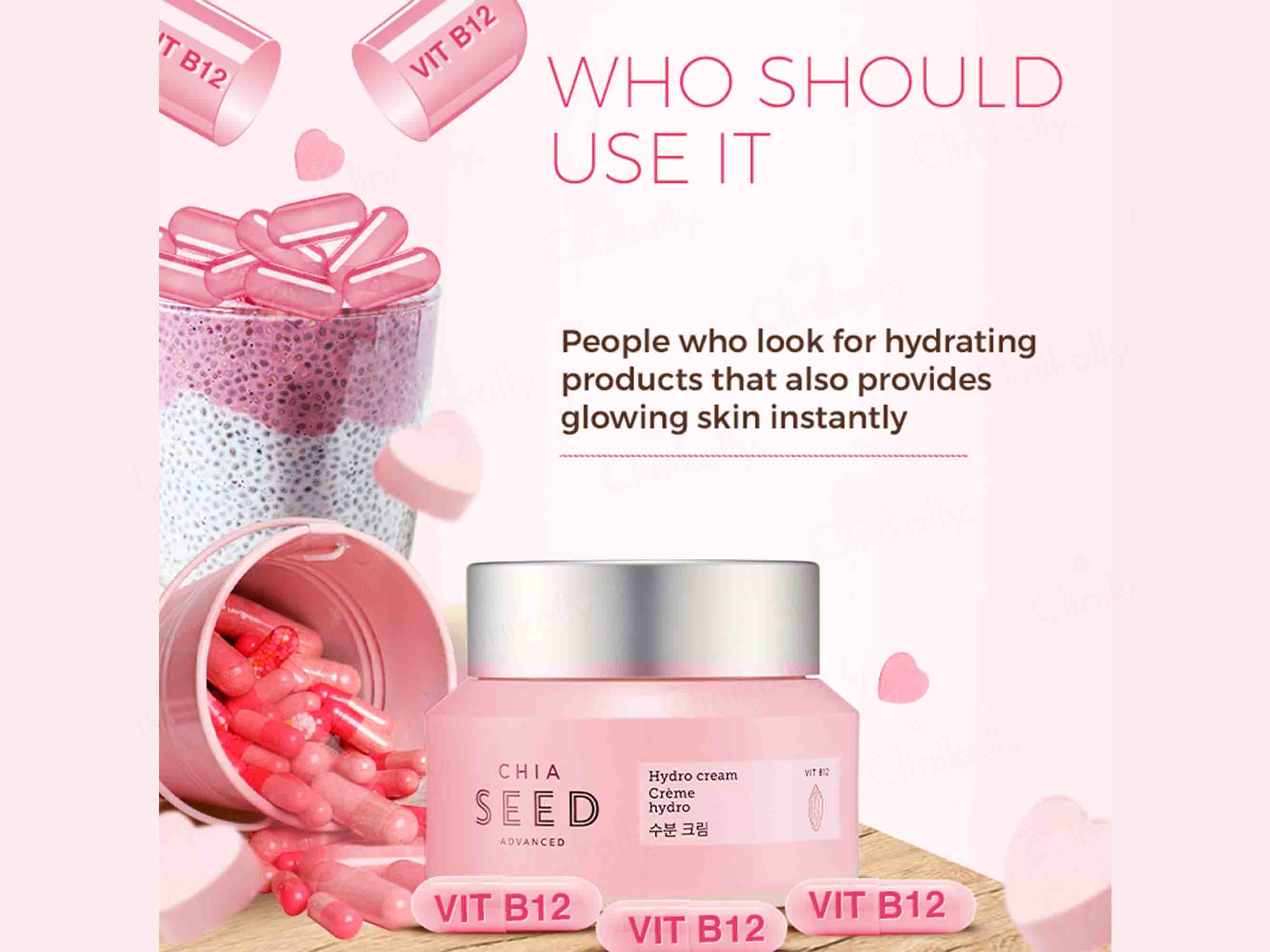 The Face Shop Chia Seed Advanced Hydro Cream - Image 5