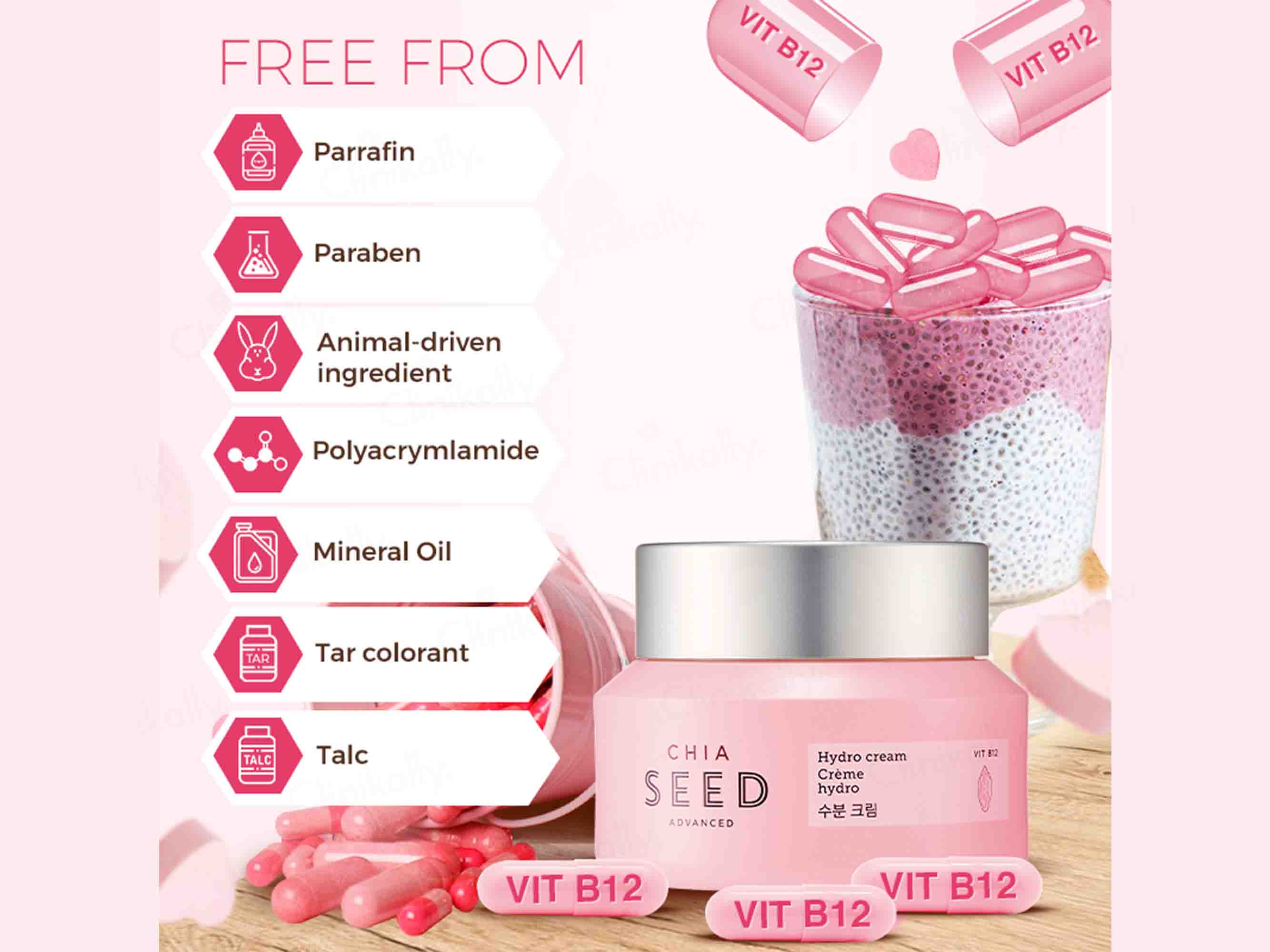 The Face Shop Chia Seed Advanced Hydro Cream - Image 8