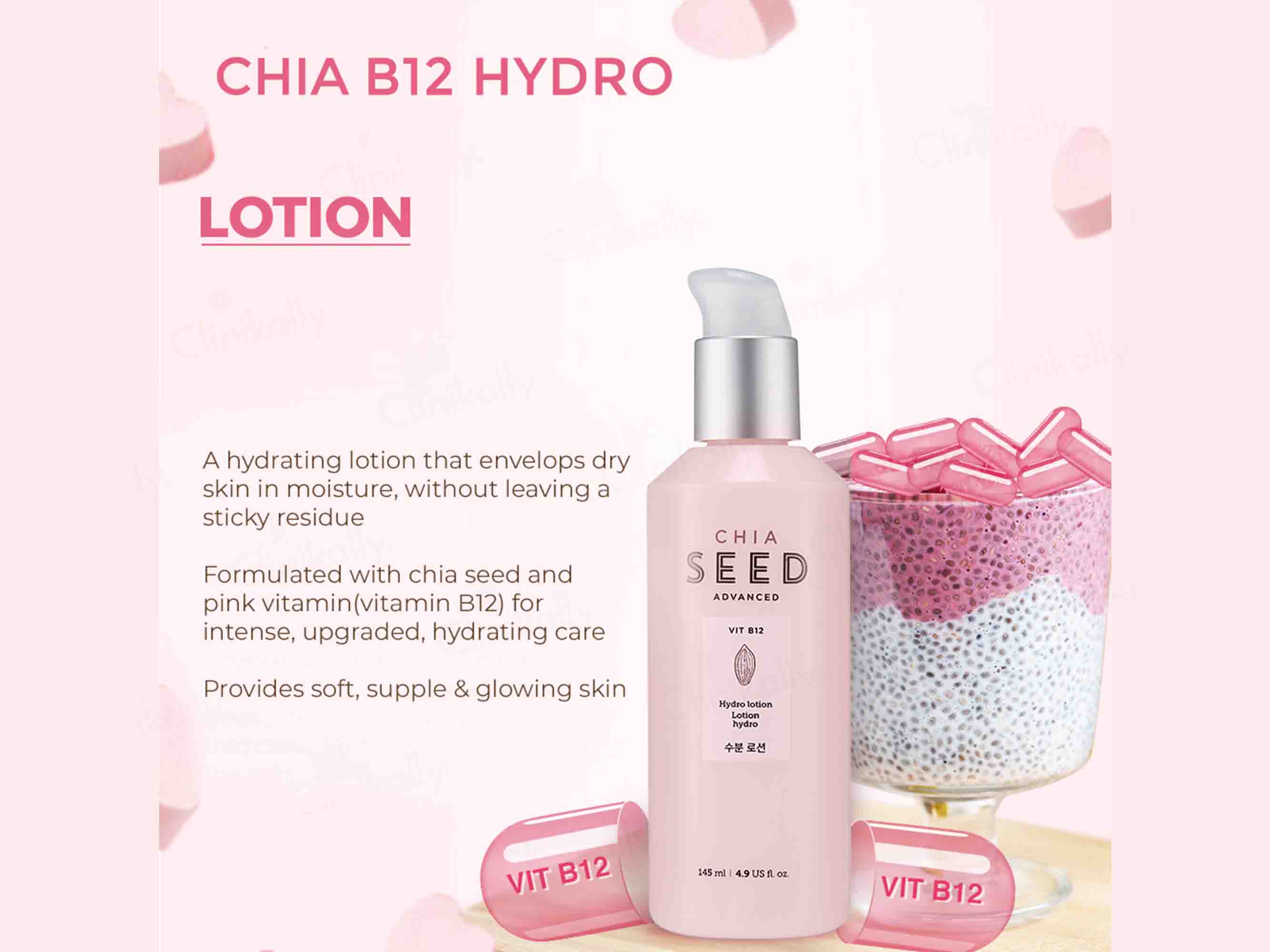 The Face Shop Chia Seed Advanced Hydro Lotion - Image 2