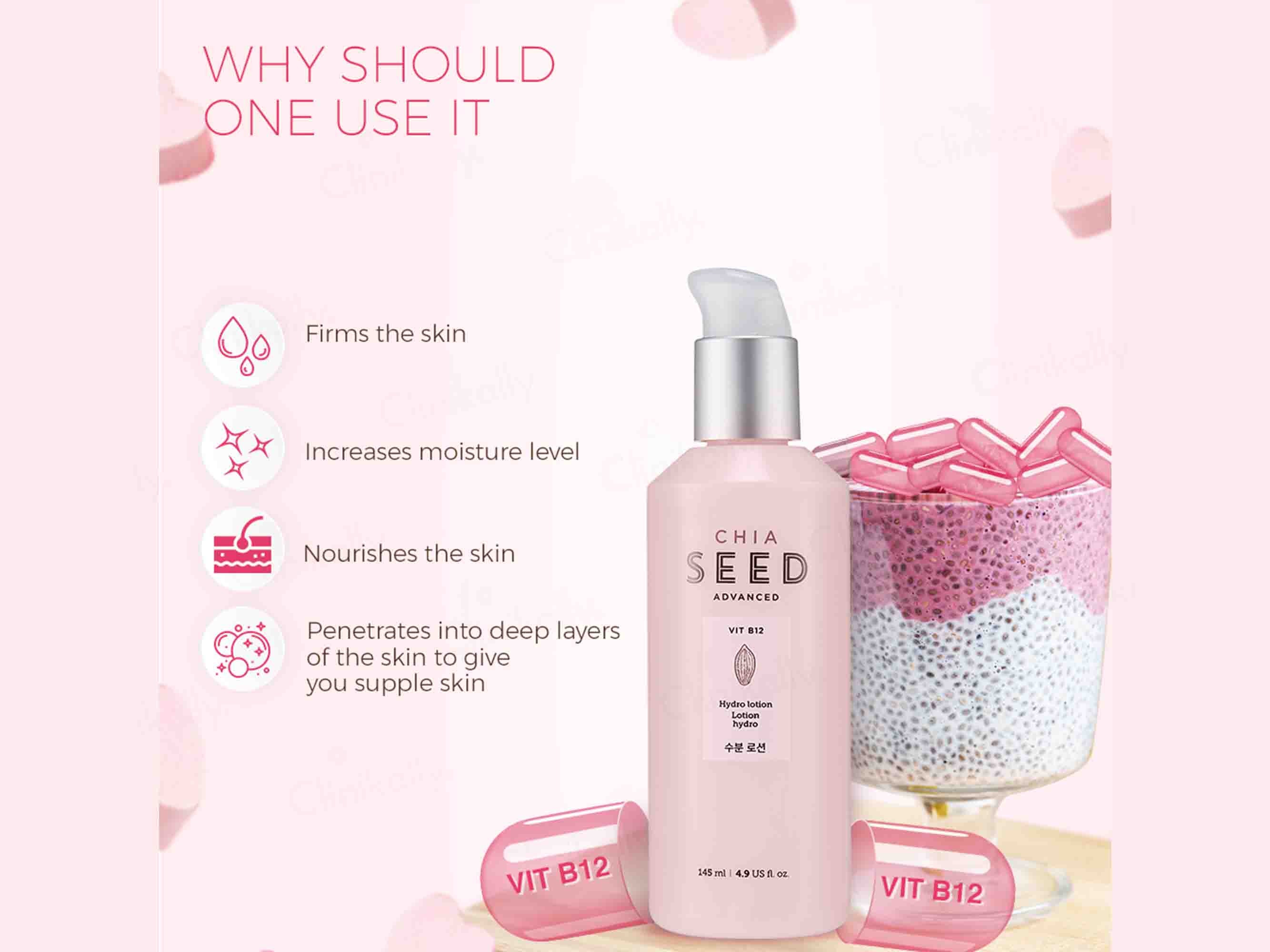 The Face Shop Chia Seed Advanced Hydro Lotion - Image 4