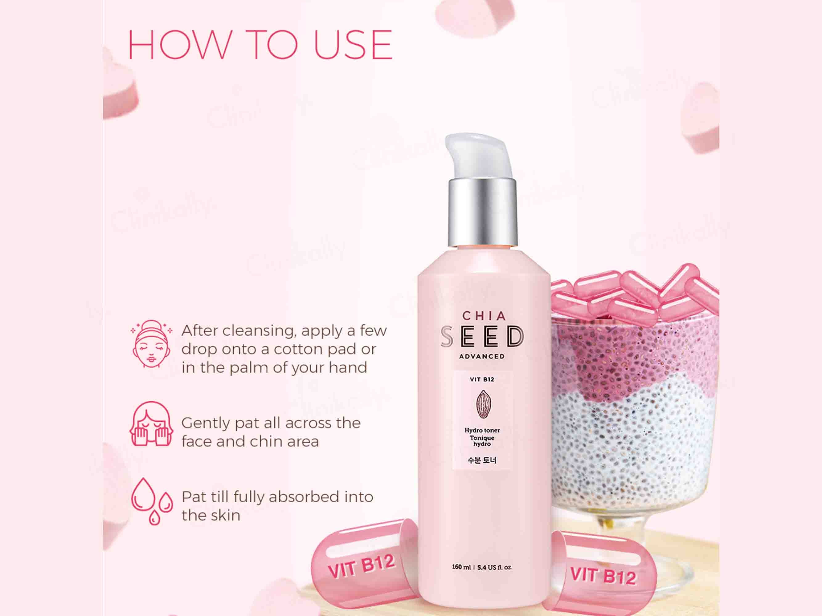 The Face Shop Chia Seed Advanced Hydro Toner - Image 6