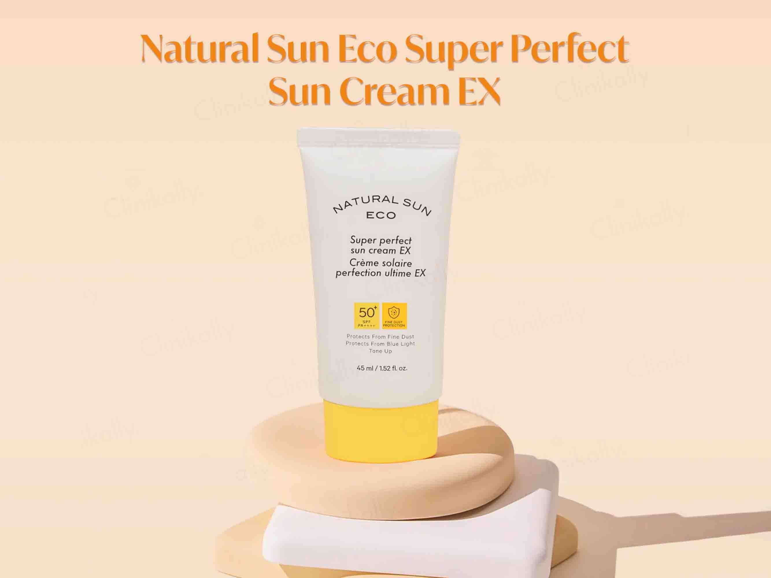 The Face Shop Natural Sun Eco Super Perfect Sun Cream EX - Image 2