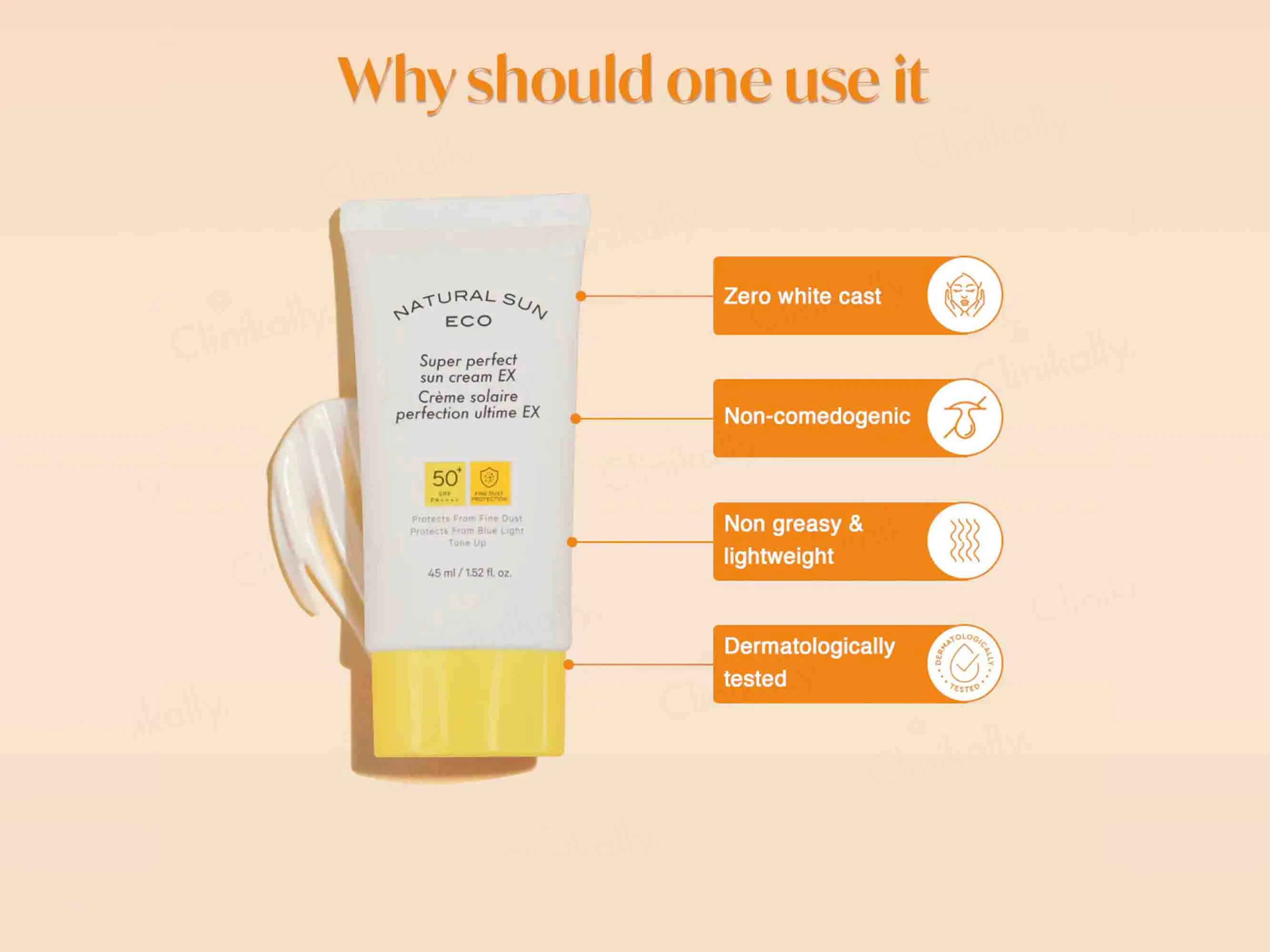The Face Shop Natural Sun Eco Super Perfect Sun Cream EX - Image 5