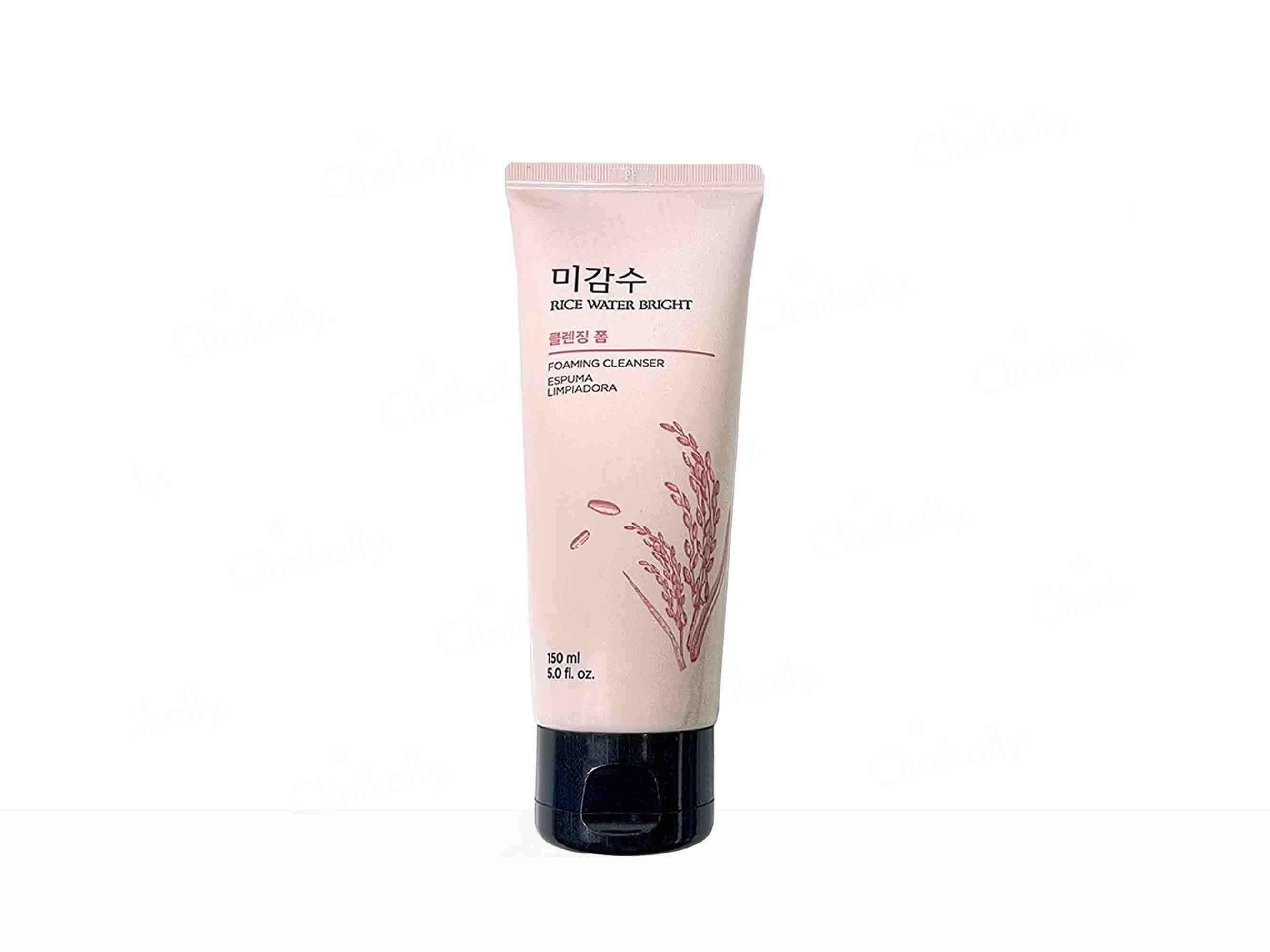The Face Shop Rice Water Bright Foaming Cleanser - Image 5