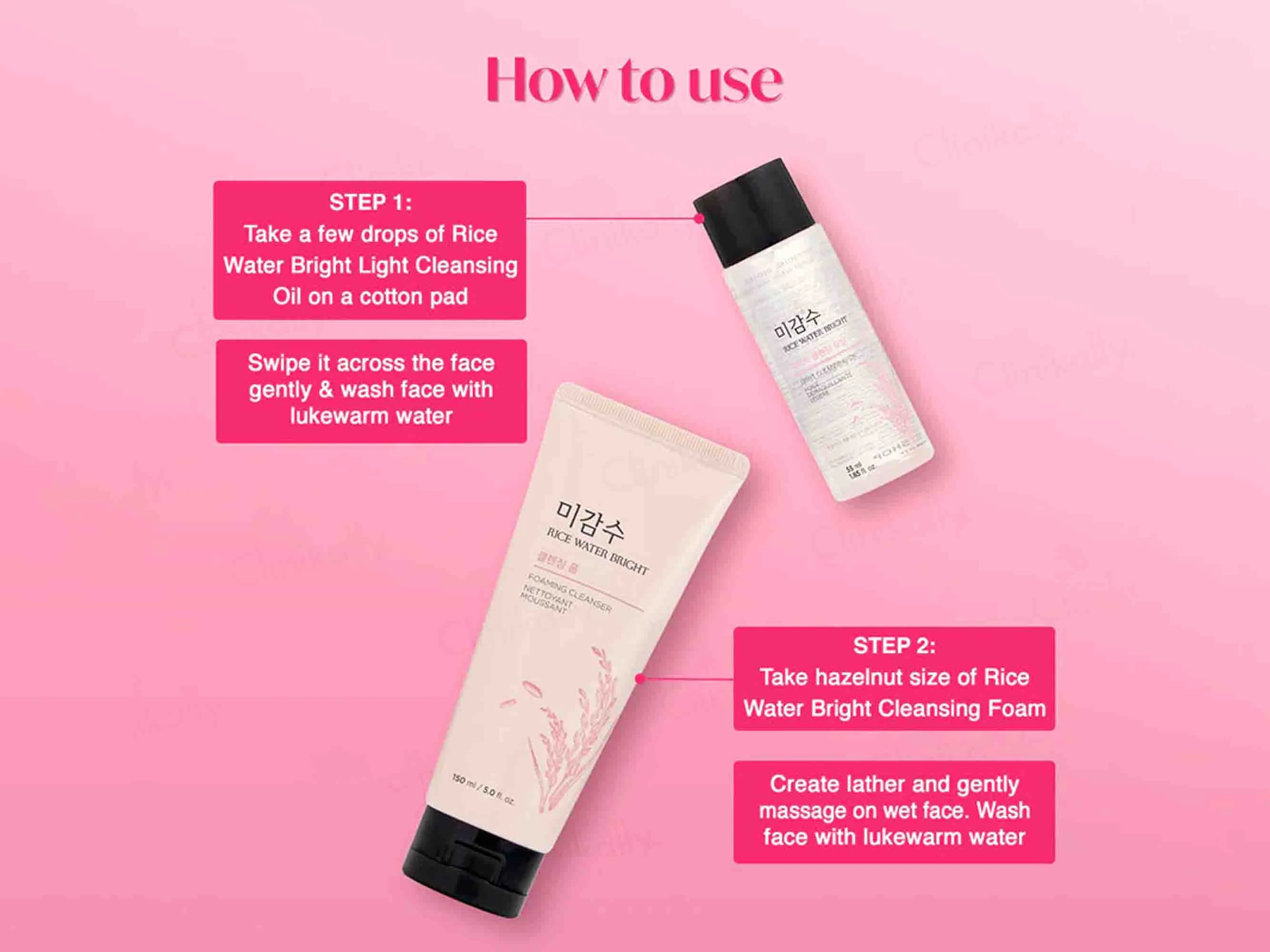 The Face Shop Rice Water Bright Trial Kit - Image 6