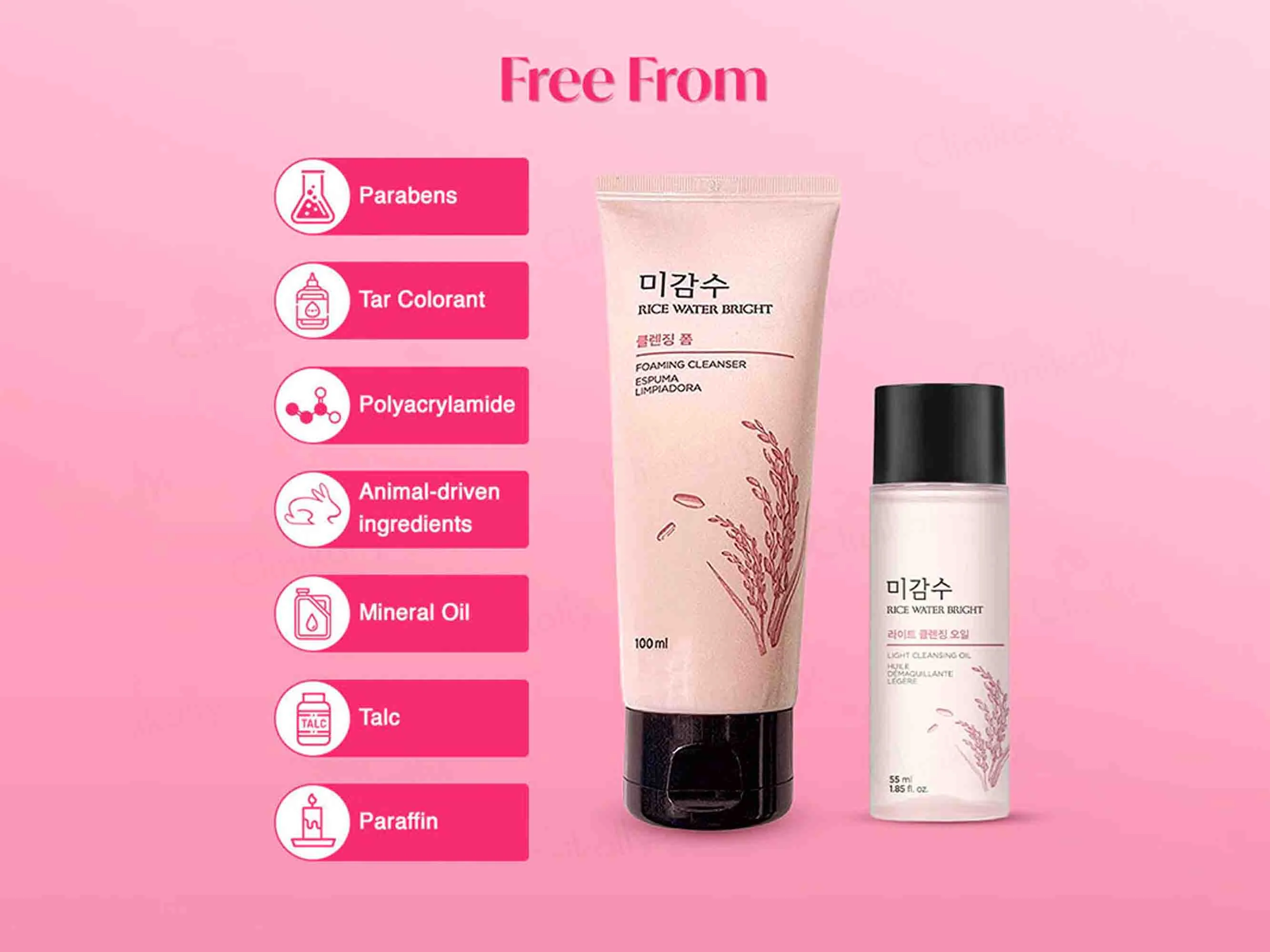The Face Shop Rice Water Bright Trial Kit - Image 7