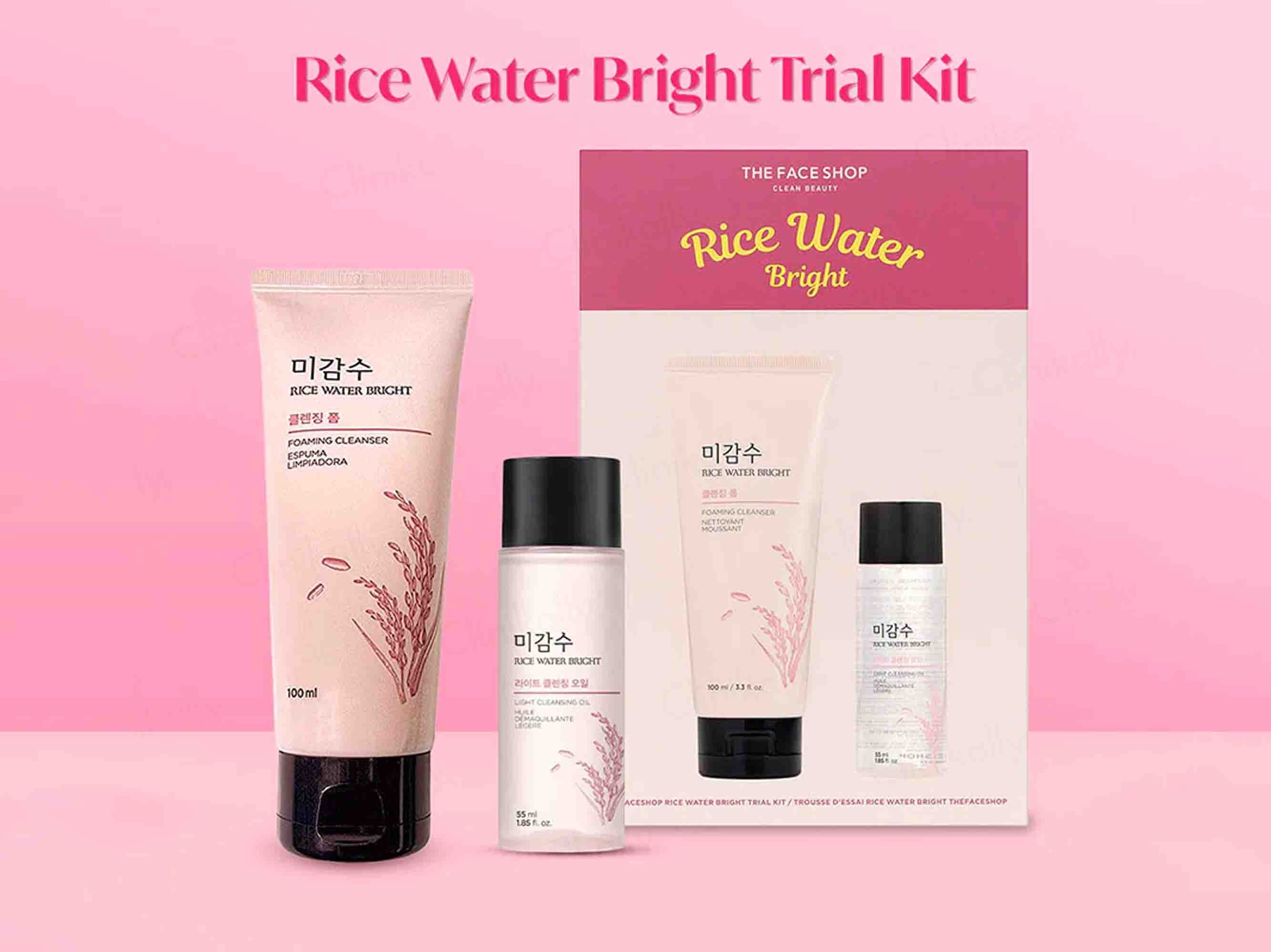 The Face Shop Rice Water Bright Trial Kit - Image 8