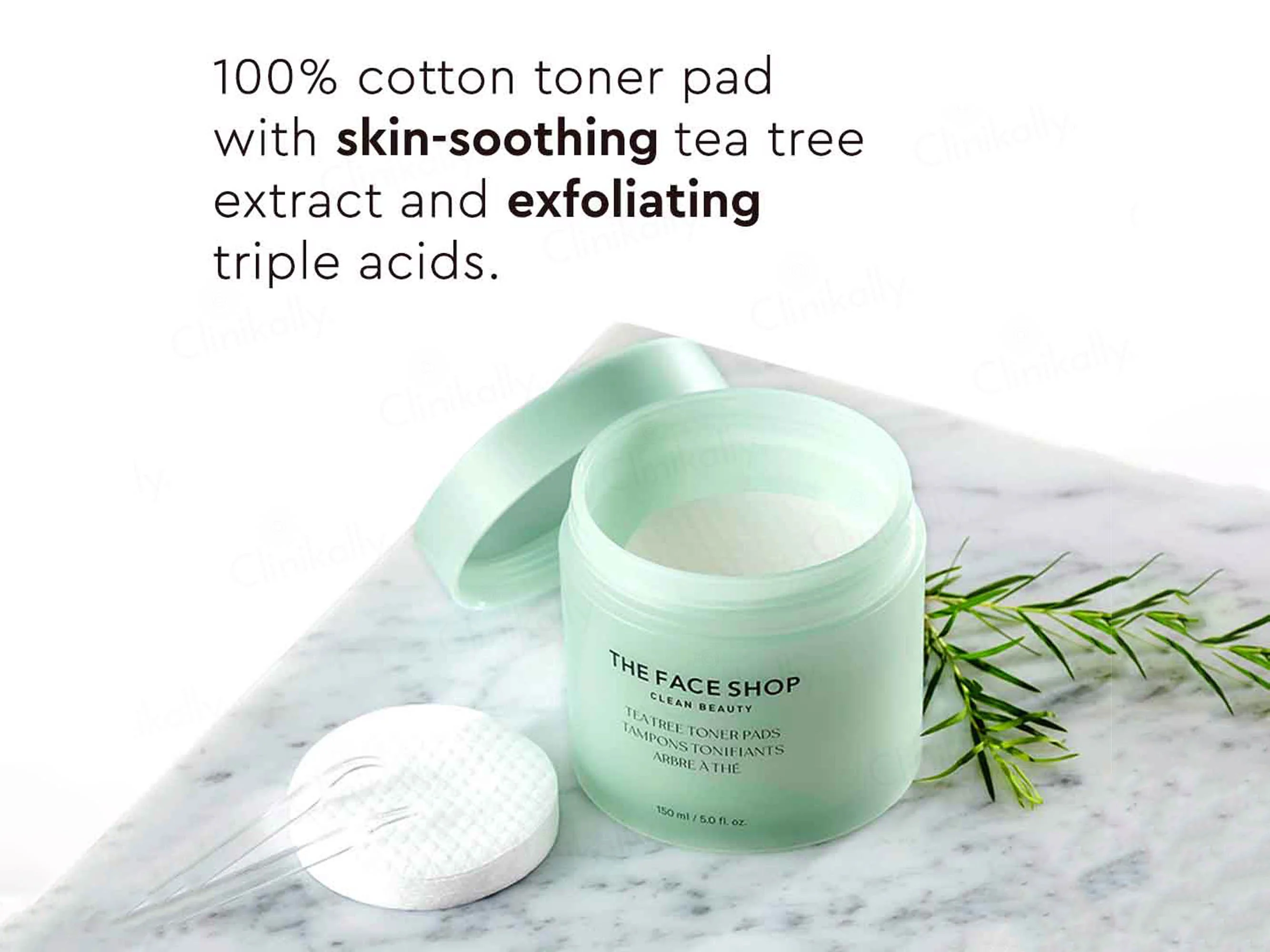 The Face Shop Tea Tree Toner Pads - Image 5