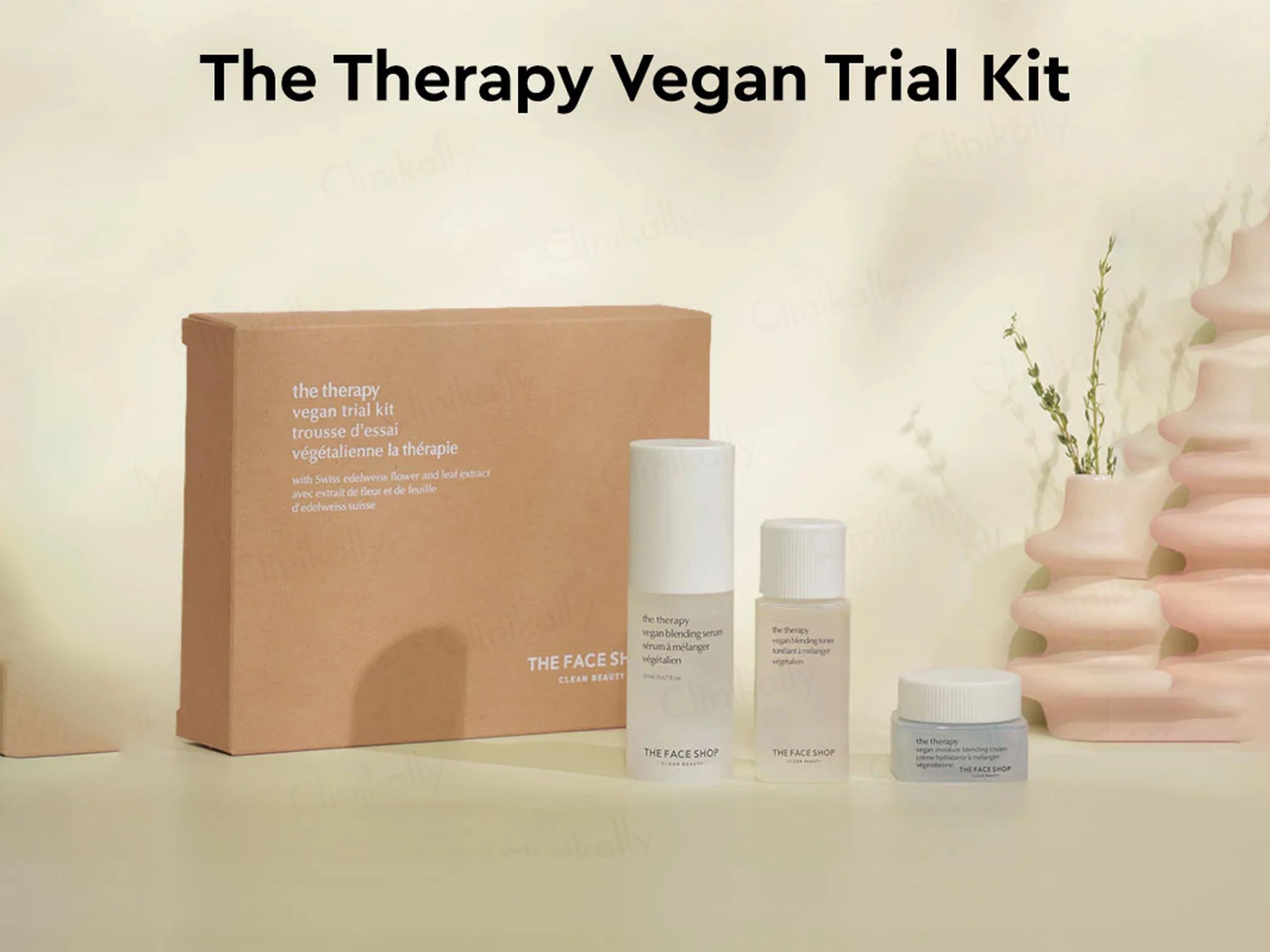 The Face Shop The Therapy Vegan Trial Kit - Image 2