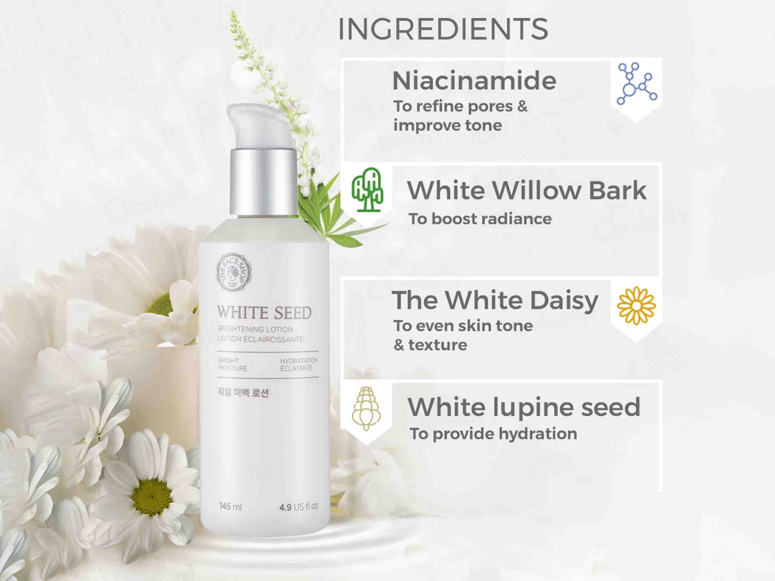 The Face Shop White Seed Brightening Lotion - Image 4