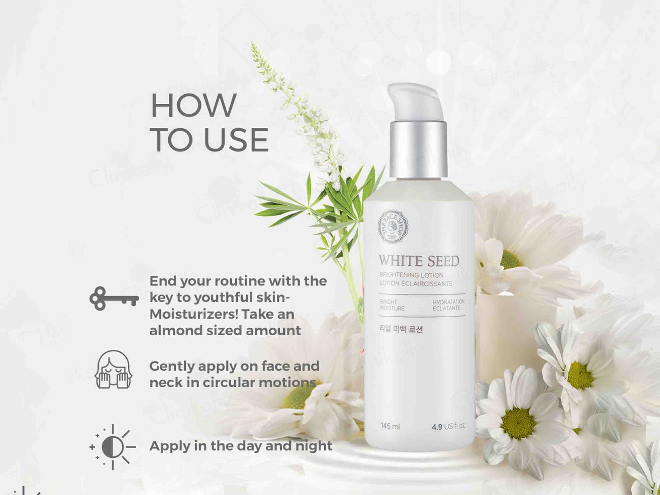 The Face Shop White Seed Brightening Lotion - Image 7