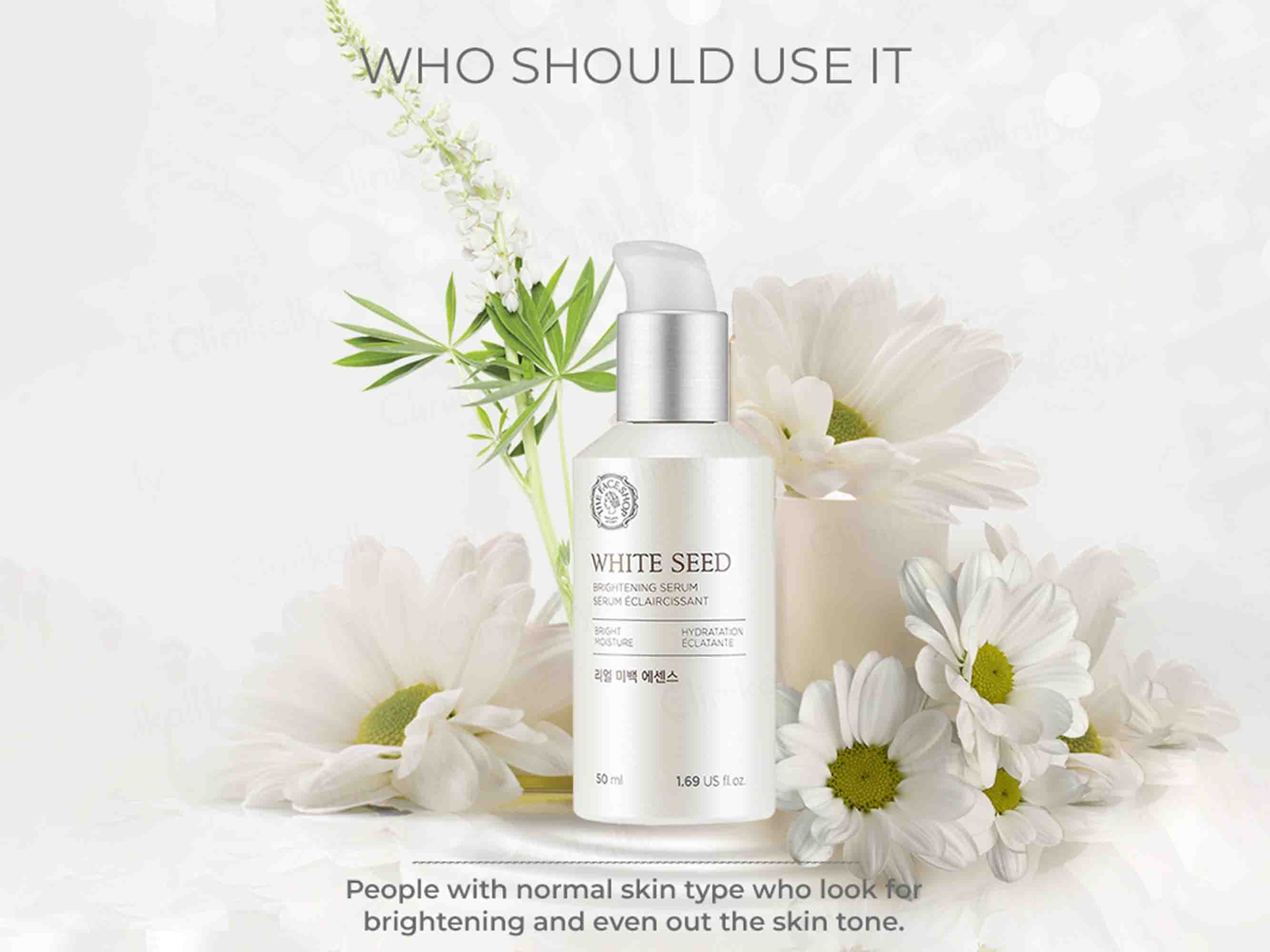 The Face Shop White Seed Brightening Serum - Image 6