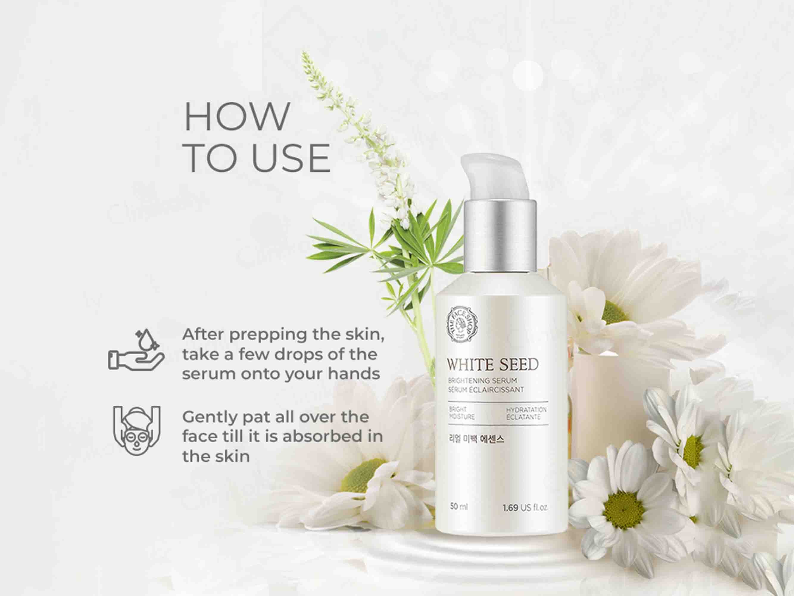 The Face Shop White Seed Brightening Serum - Image 7