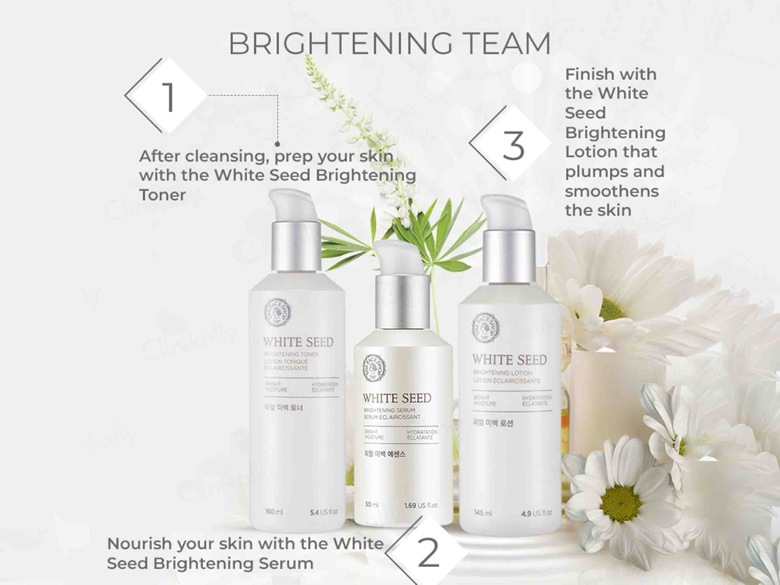 The Face Shop White Seed Brightening Serum - Image 8