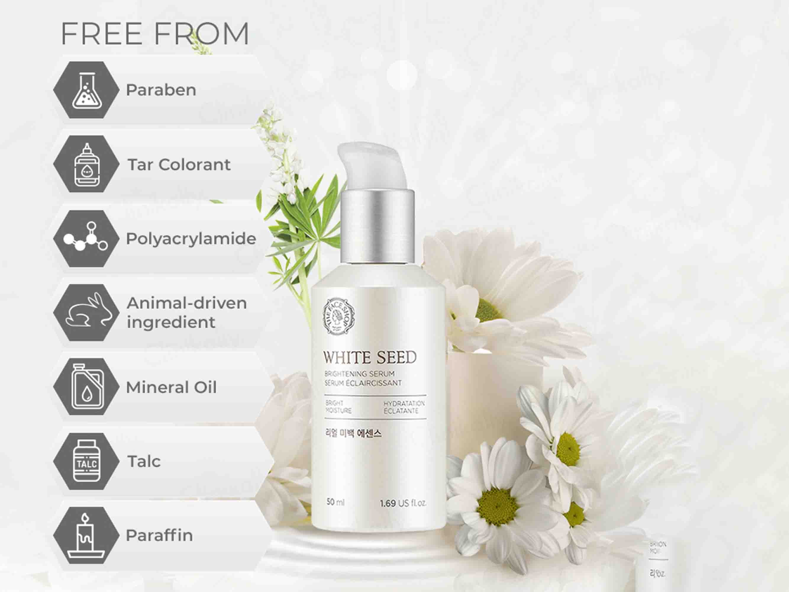 The Face Shop White Seed Brightening Serum - Image 9