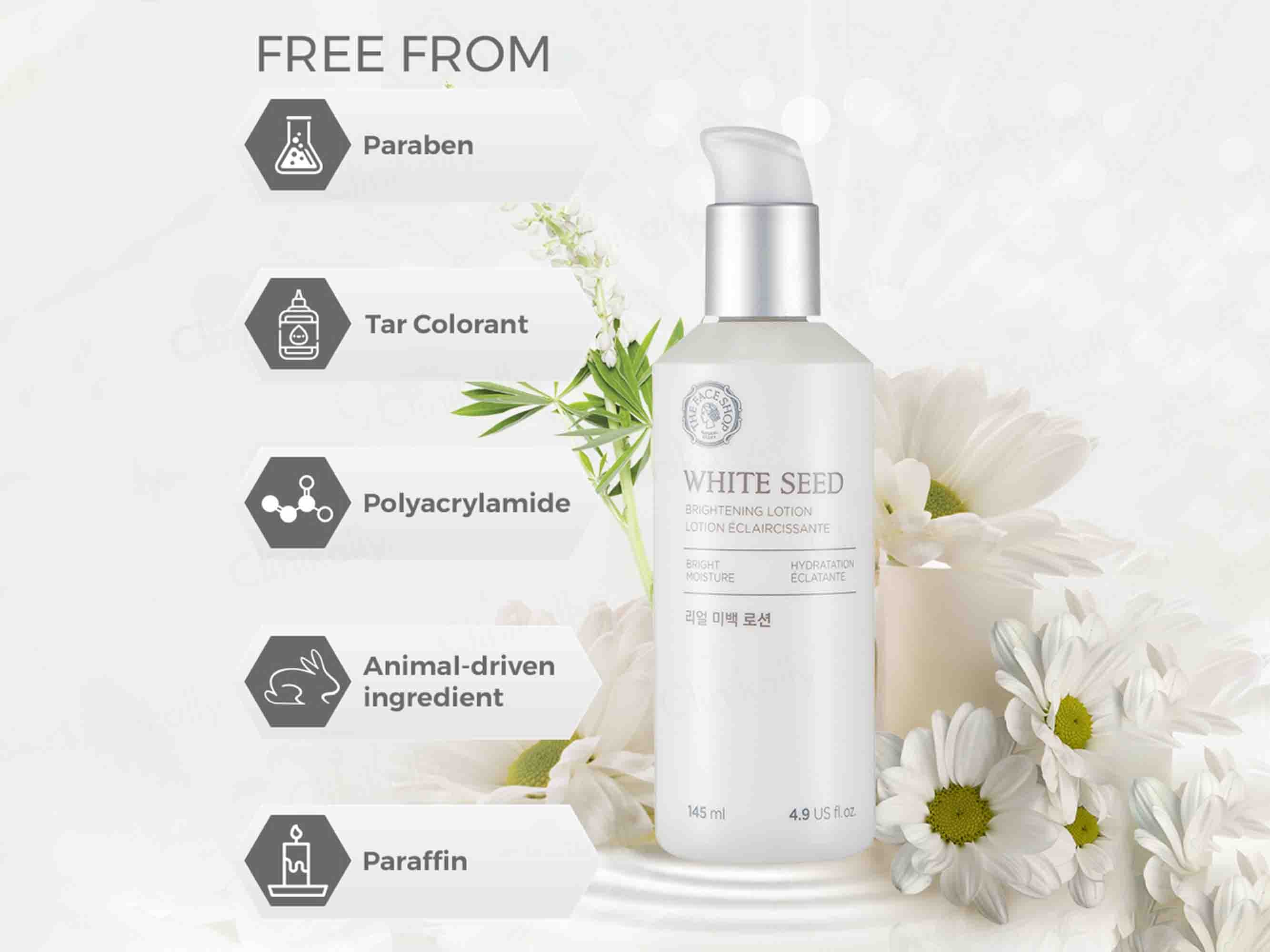 The Face Shop White Seed Brightening Toner - Image 8