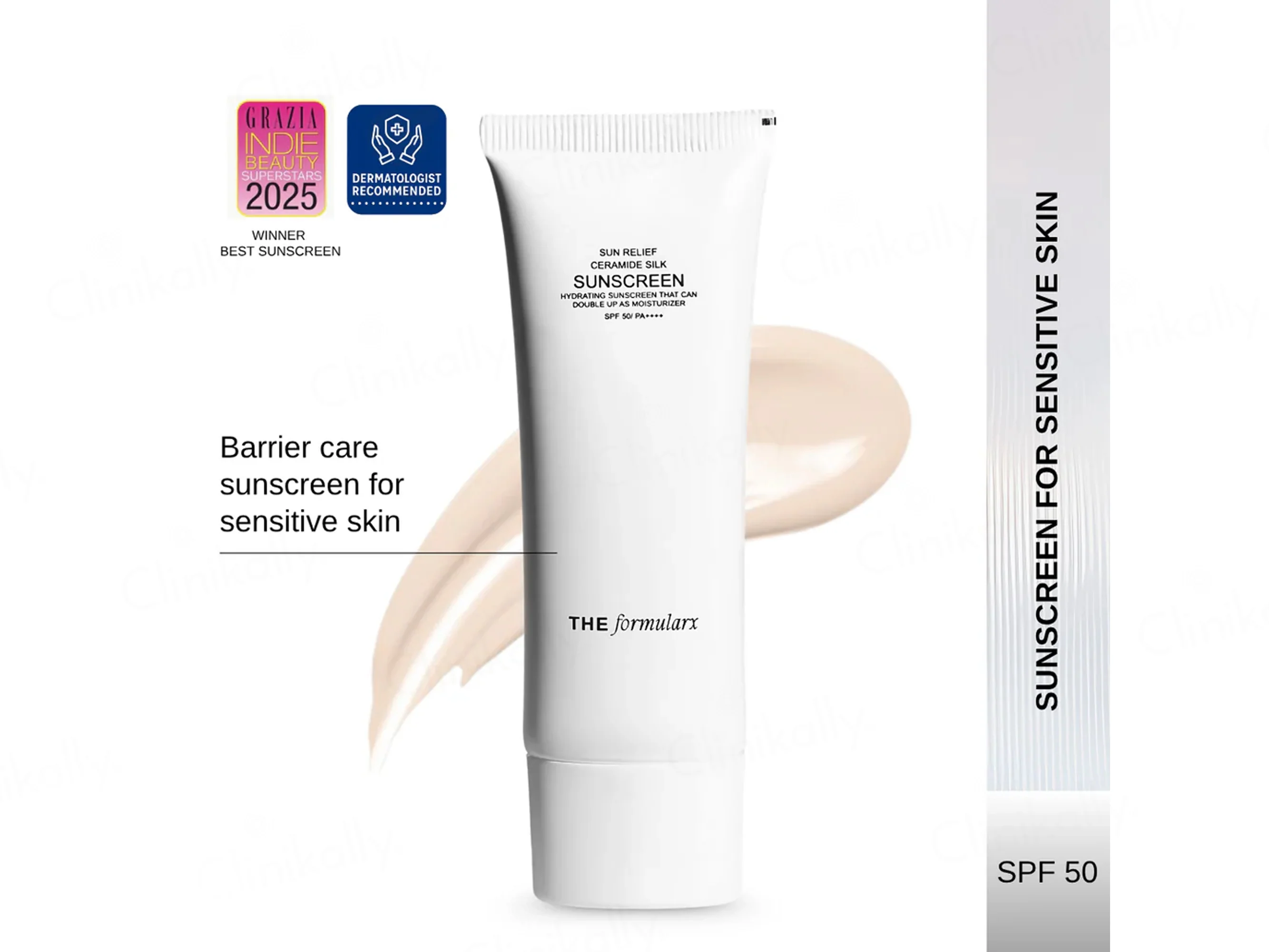 The FormulaRx Sun Relief Ceramide Silk Hydrating Sunscreen - Image 2