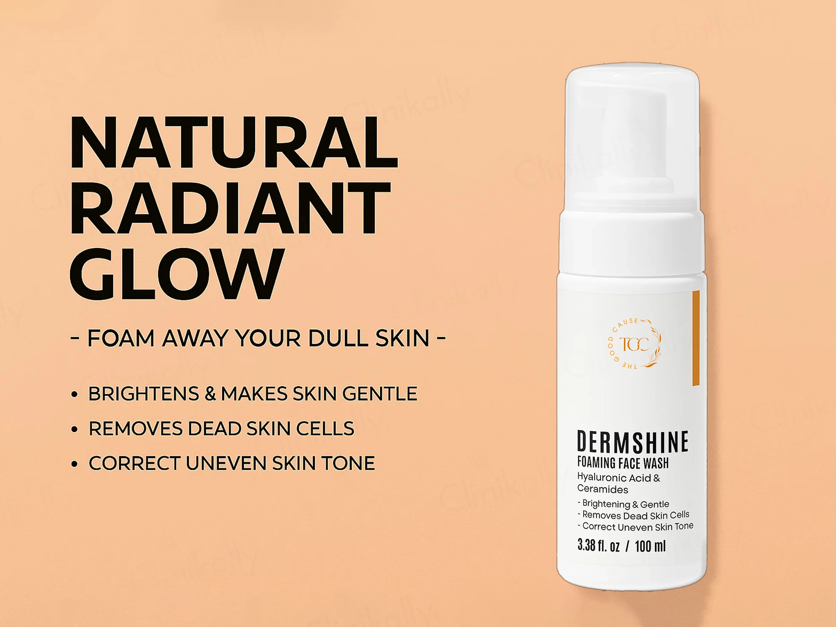 The Good Cause Dermshine Foaming Face Wash - Image 5