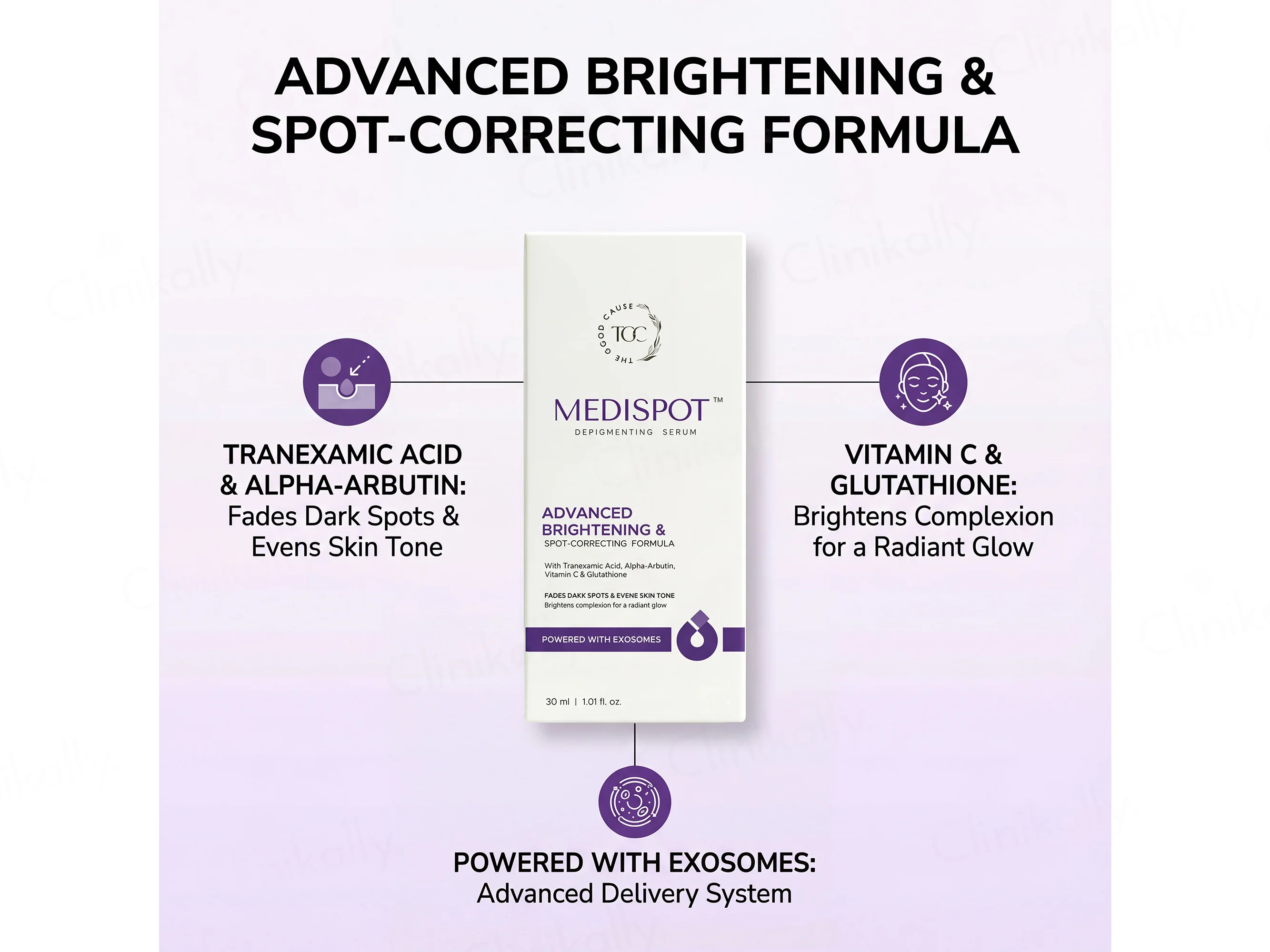 The Good Cause Medispot Advanced Brightening & Depigmenting Face Serum - Image 4