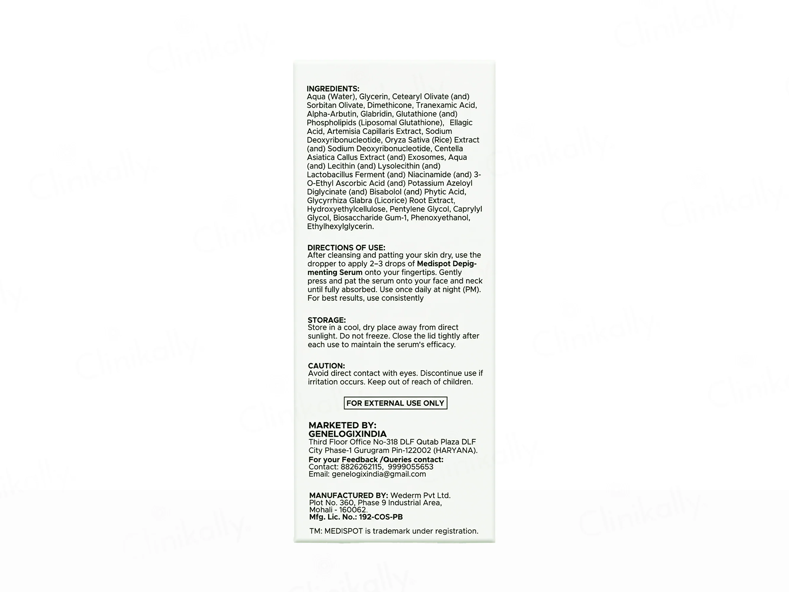The Good Cause Medispot Advanced Brightening & Depigmenting Face Serum - Image 6