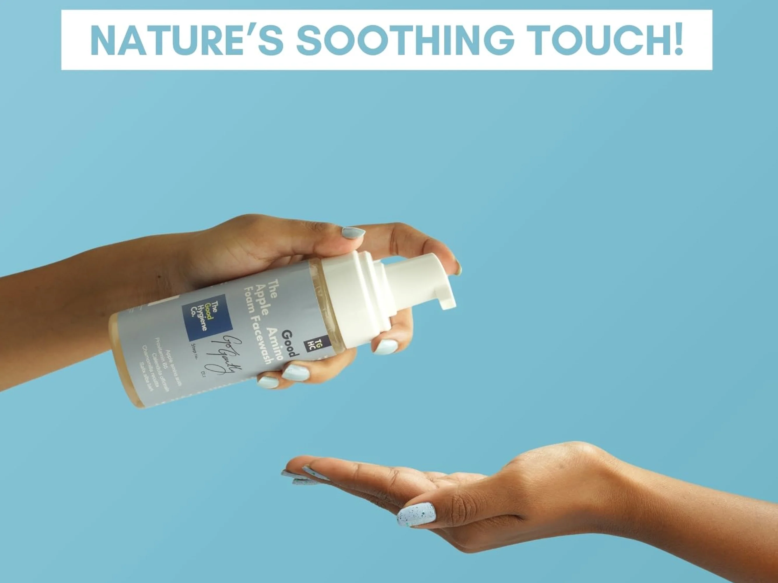 The Good Hygiene Co. Apple Amino Foam Facewash For Sensitive Skin - Image 8
