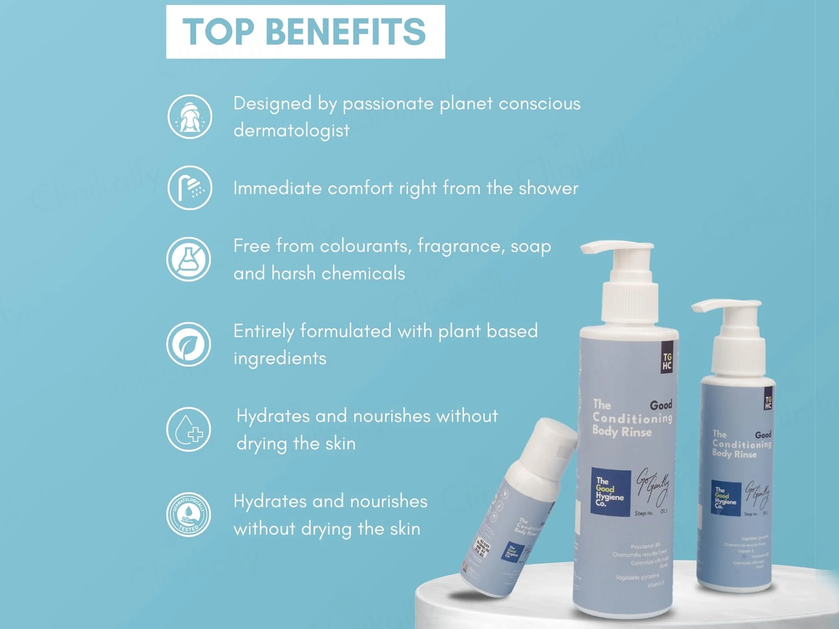 The Good Hygiene Co. Conditioning Body Rinse For Sensitive Skin - Image 2