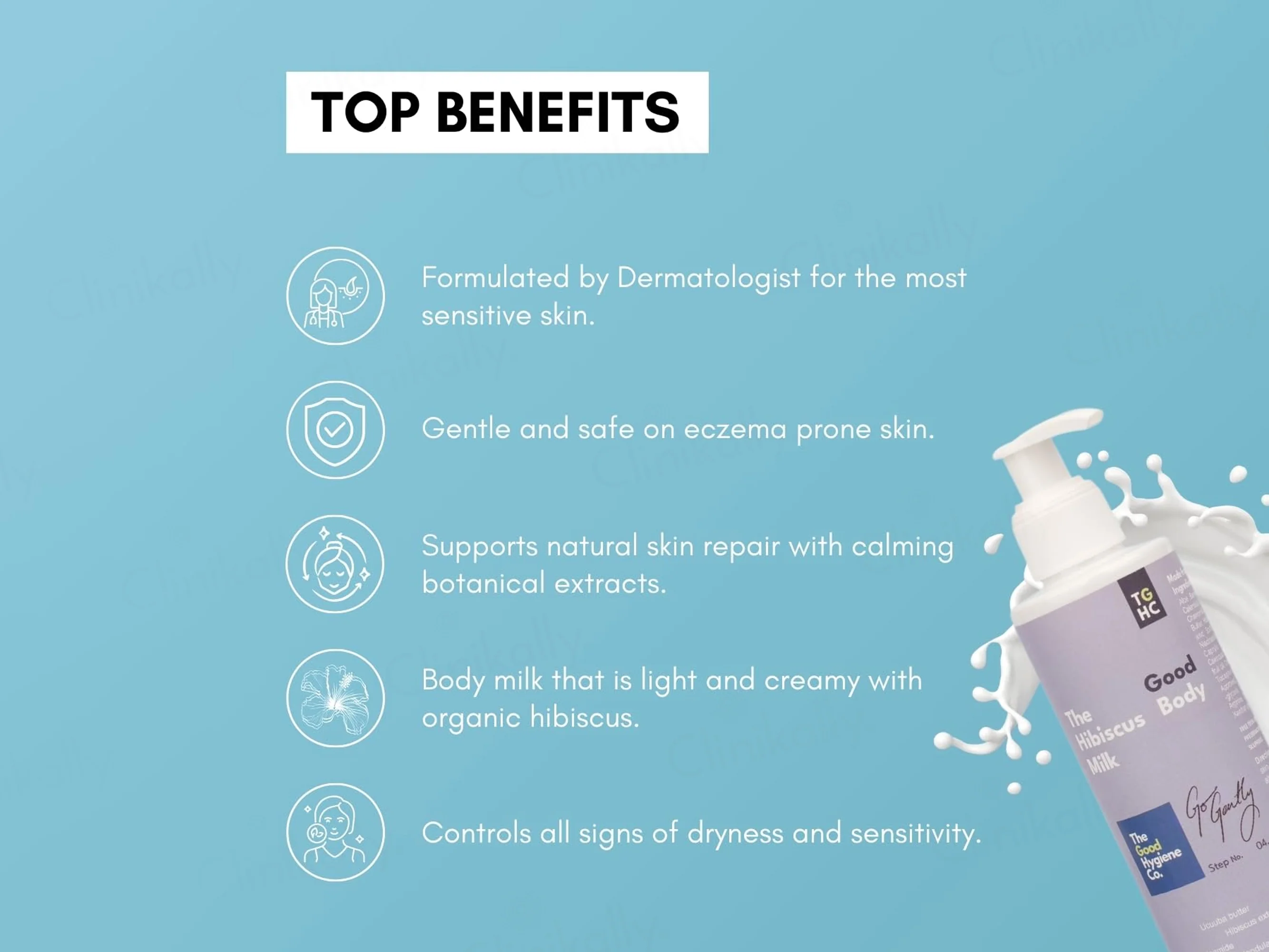 The Good Hygiene Co. Hibiscus Body Milk For Sensitive Skin - Image 2
