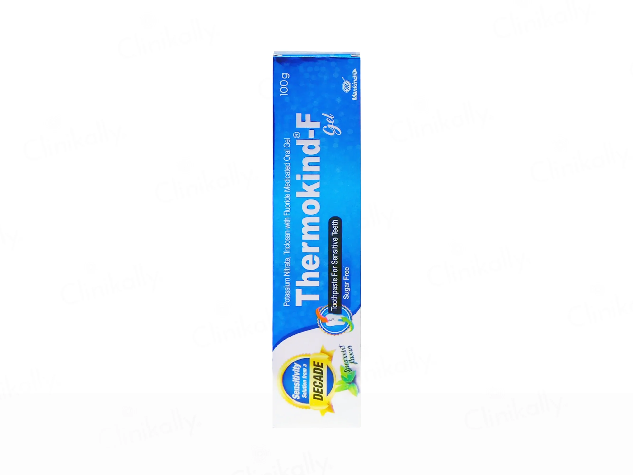 Thermokind-F Sugar Free Toothpaste Gel - Spearmint Flavour - Image 8