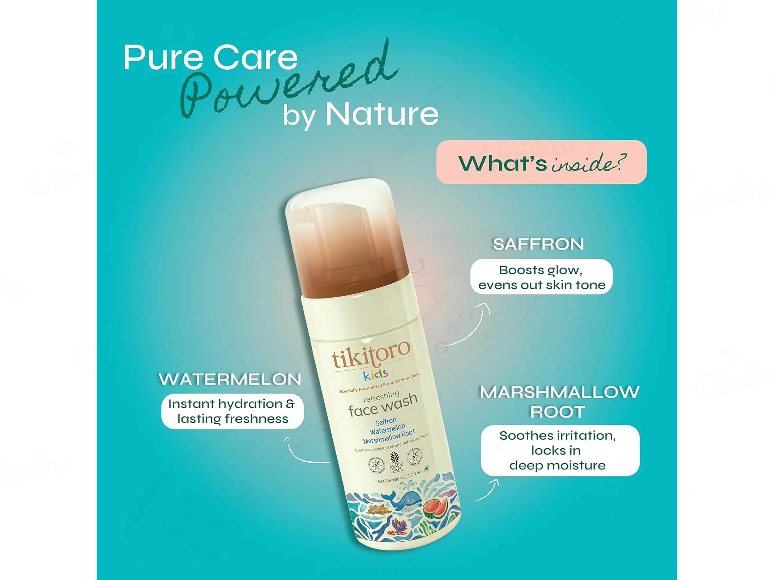 Tikitoro Kids Refreshing Face Wash - Image 4