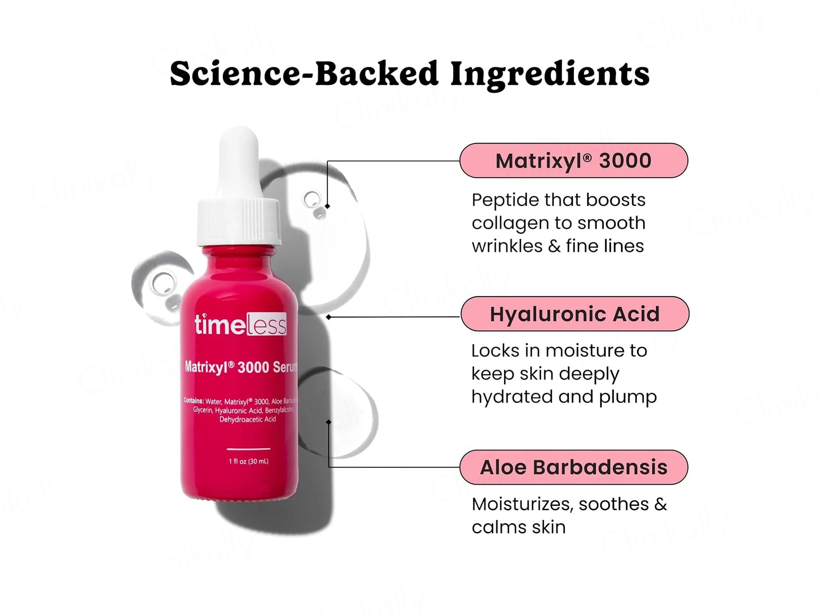Timeless Skin Care Matrixyl 3000 Face Serum - Image 3