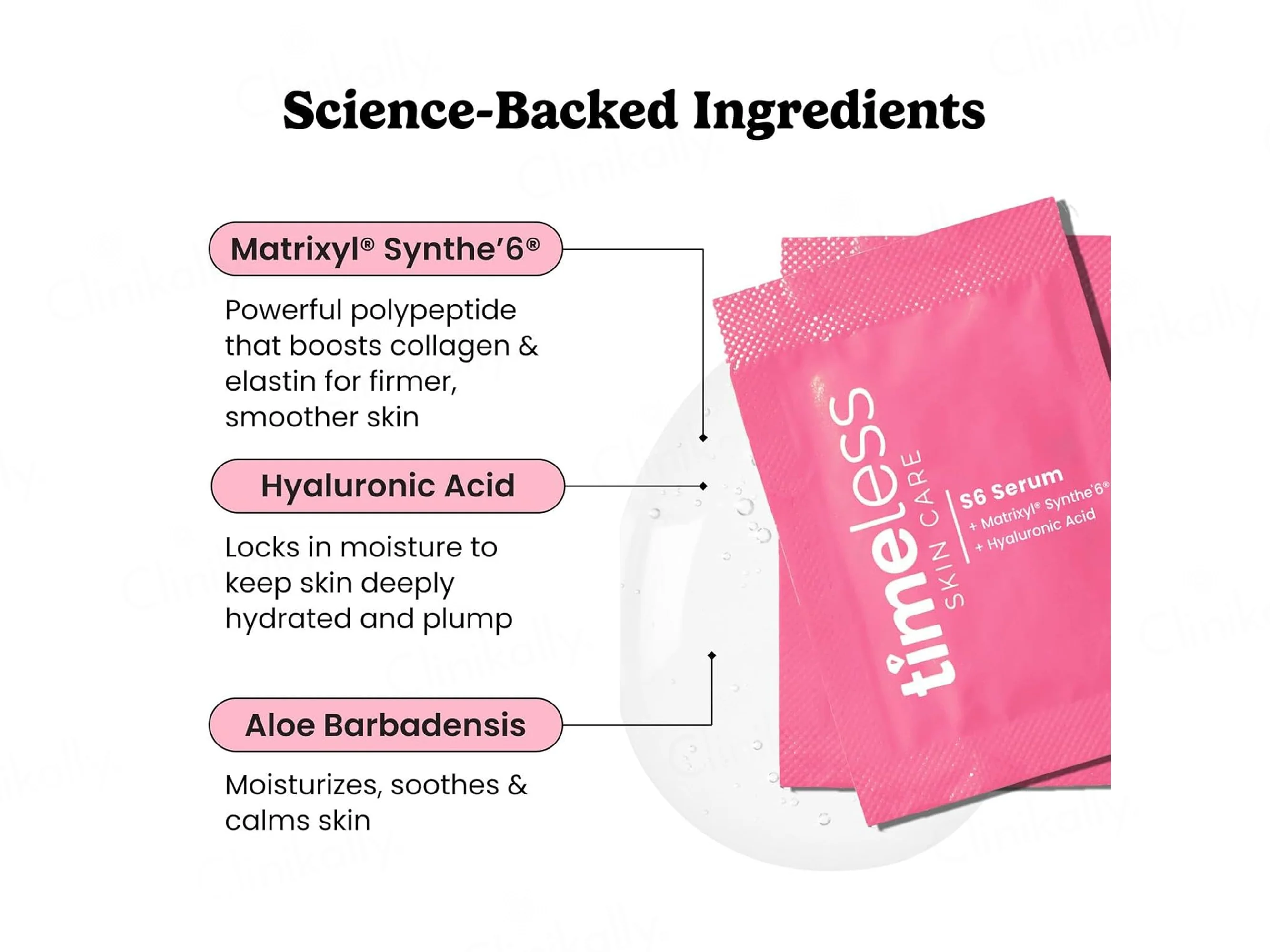 Timeless Skin Care Matrixyl Synthe’6 Face Serum - Image 8