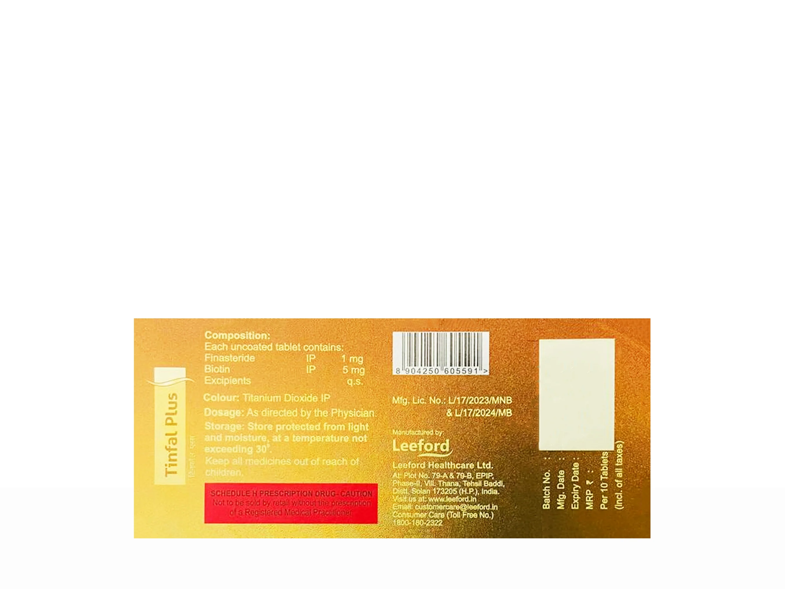 Tinfal Plus Tablet - Image 3