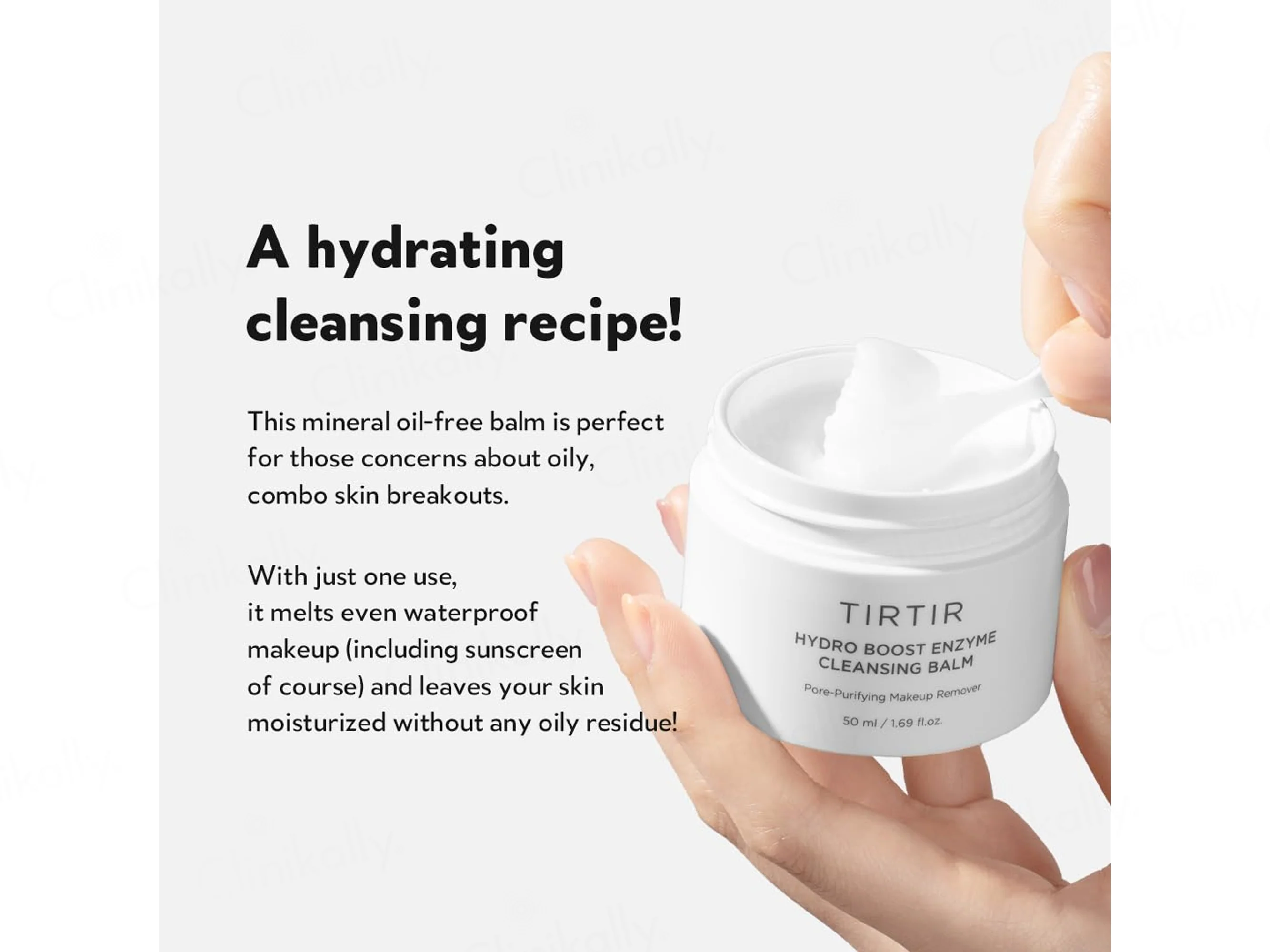TIRTIR Hydro Boost Enzyme Cleansing Balm - Image 4