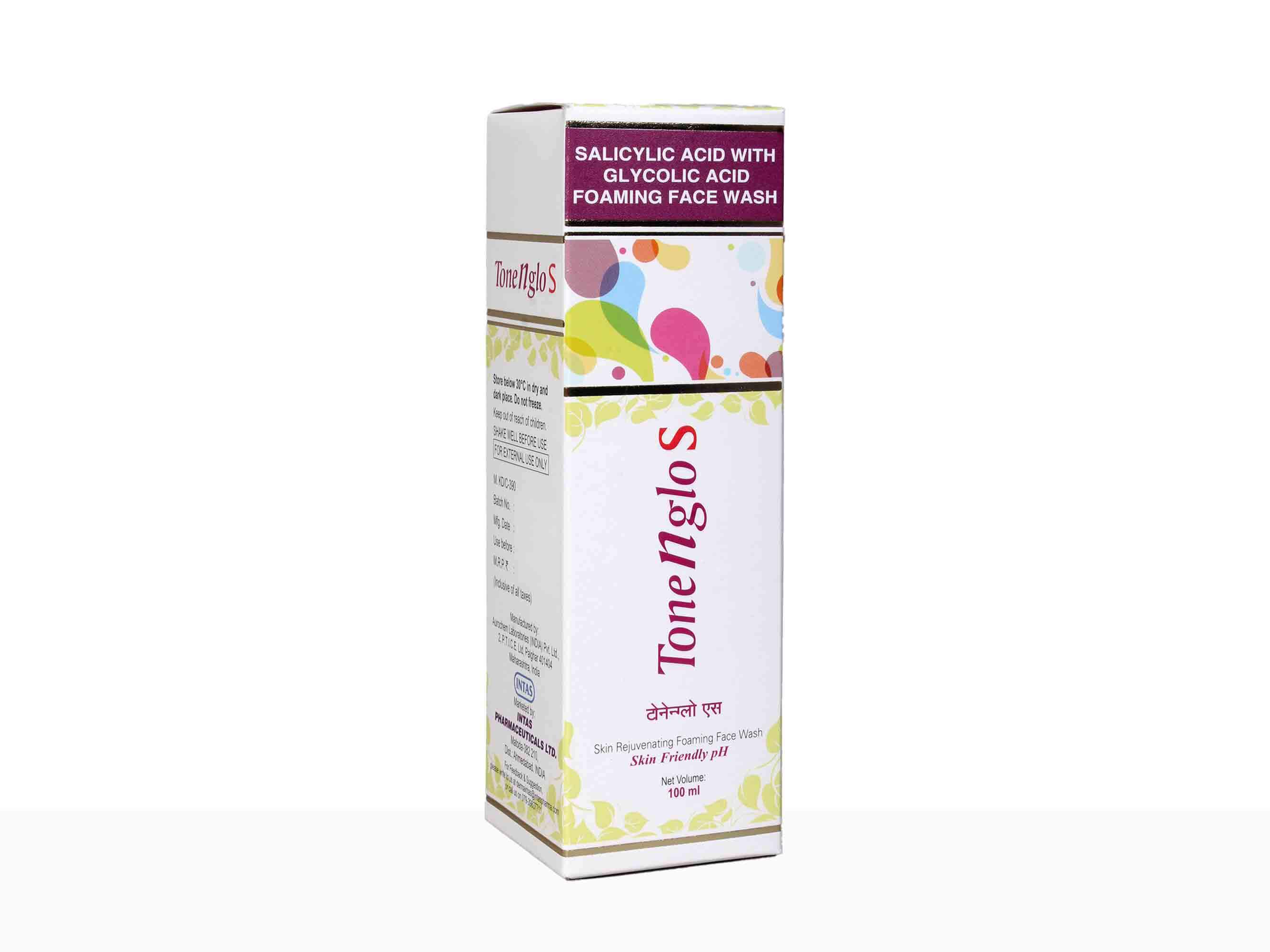 Tonenglo S Foaming Face Wash - Image 3