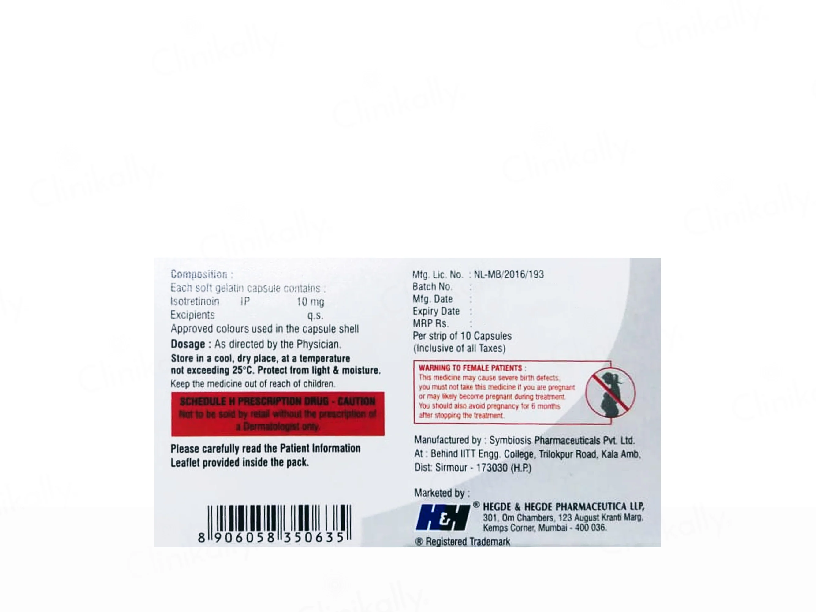 Tretin-Iso 10 Capsule - Image 3