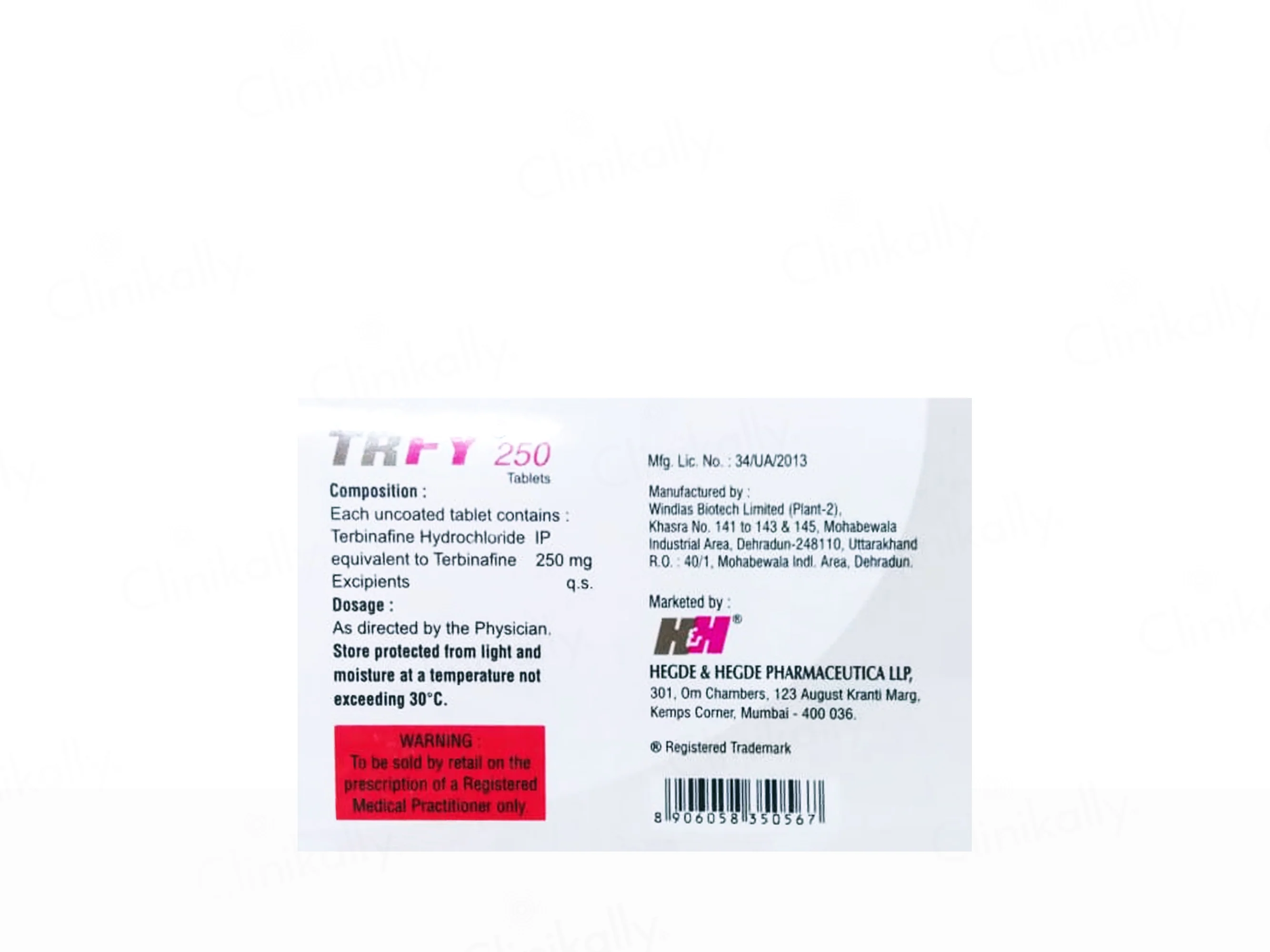 Trfy 250 Tablet - Image 2