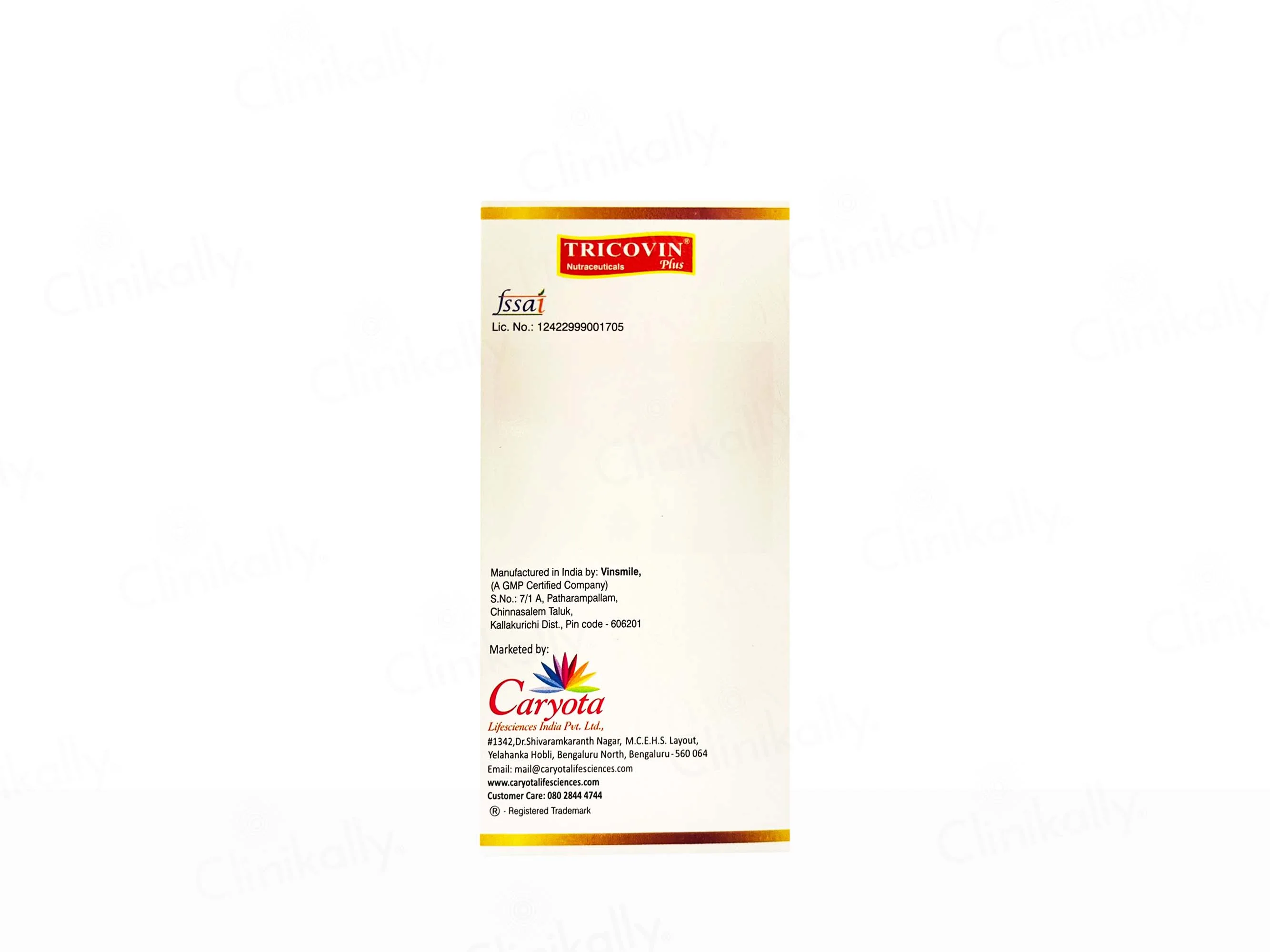 Tricovin Plus Hair Growth Capsule - Image 3