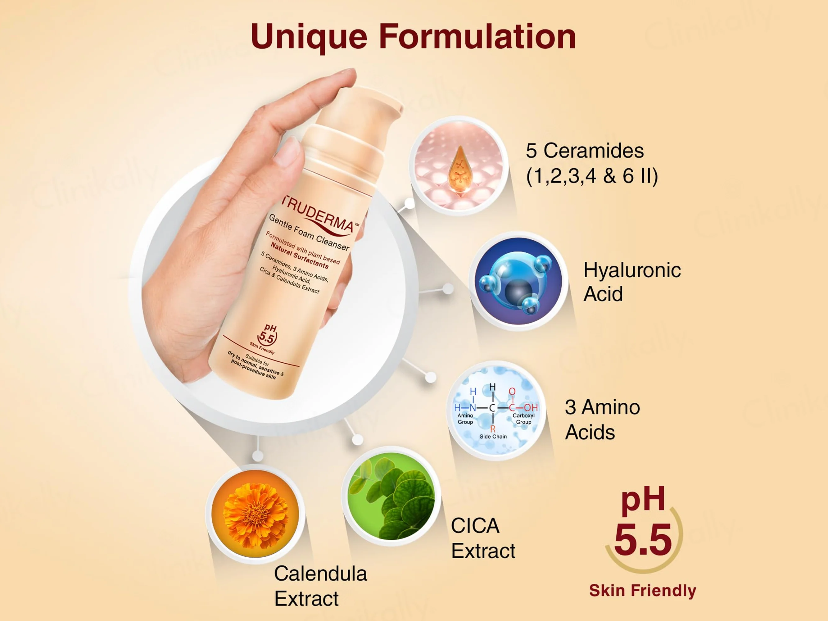 Truderma Gentle Foam Cleanser - Image 3
