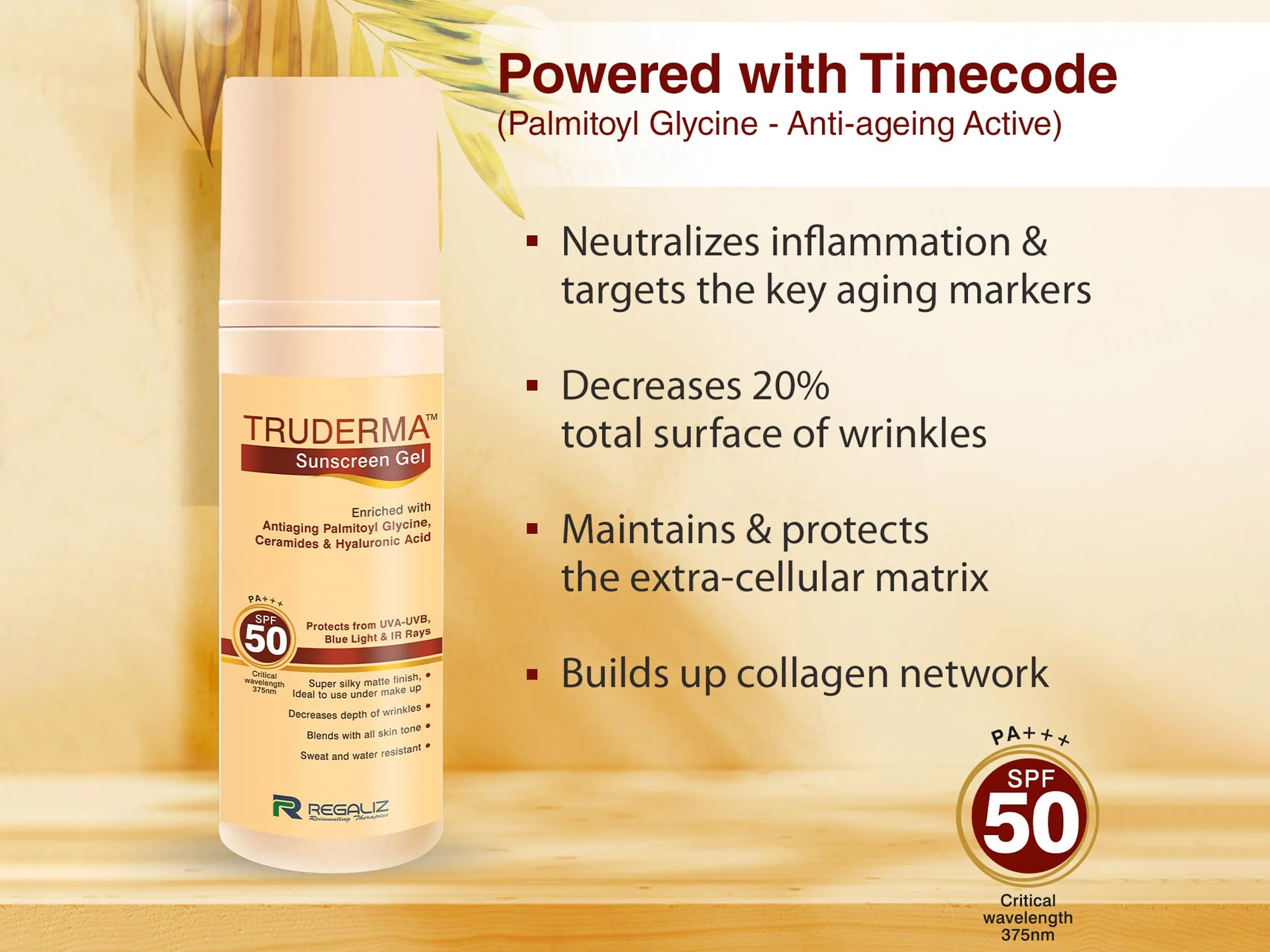 Truderma Sunscreen Gel SPF 50 PA+++ - Image 5