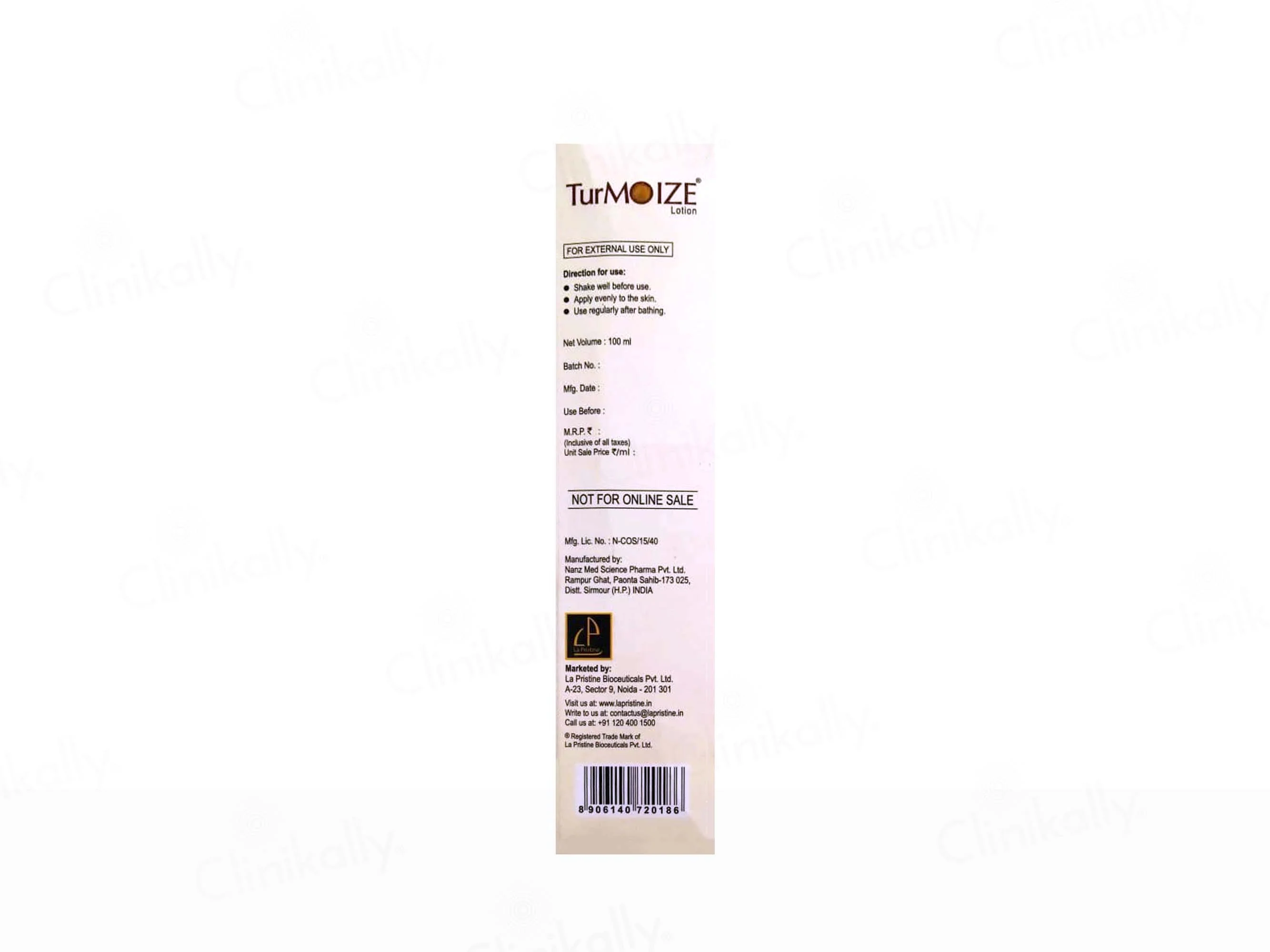 Turmoize Daily Moisturizing Lotion - Image 3