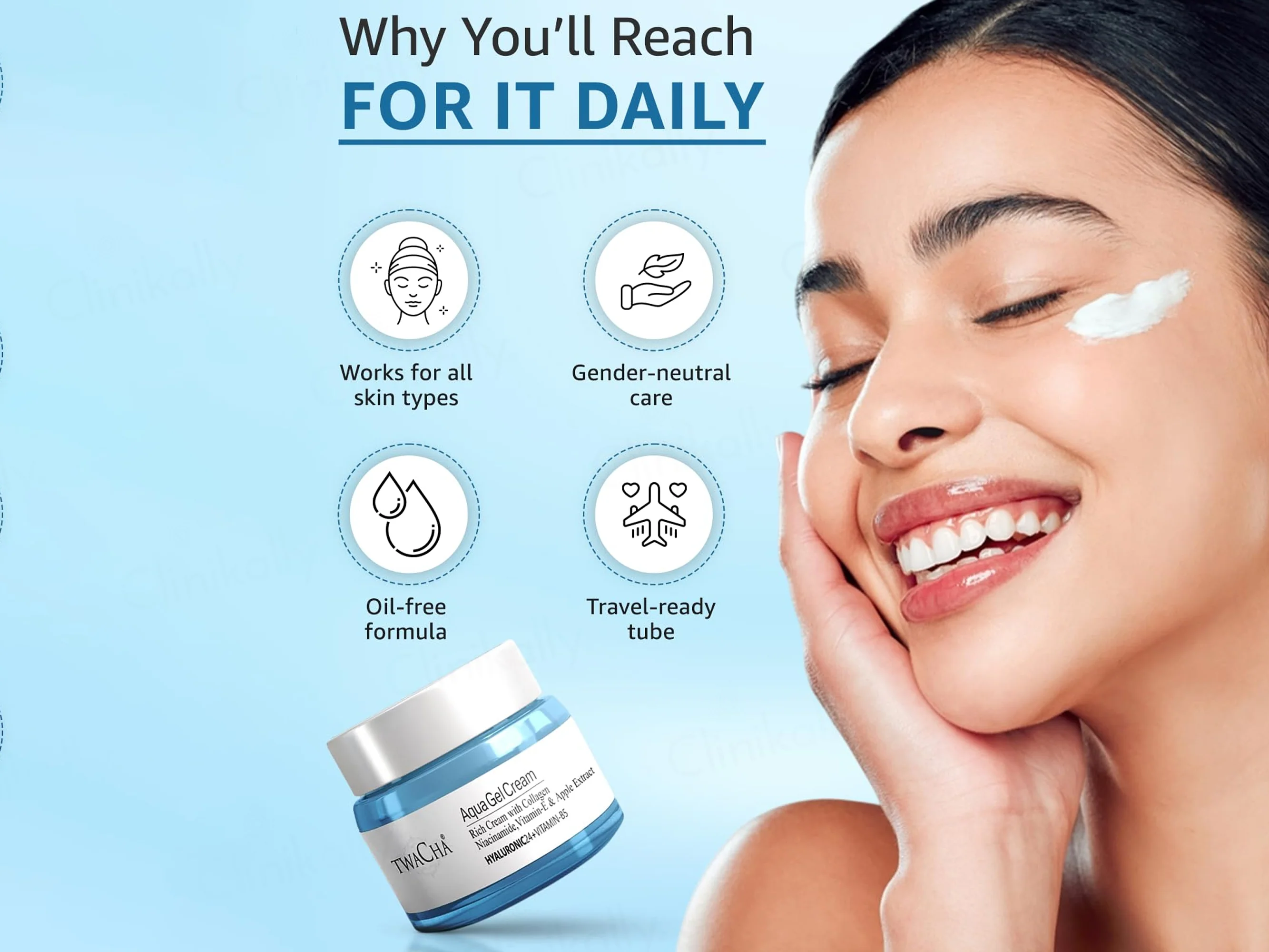 TWACHA Aqua Gel Rich Super Water Cream - Image 6