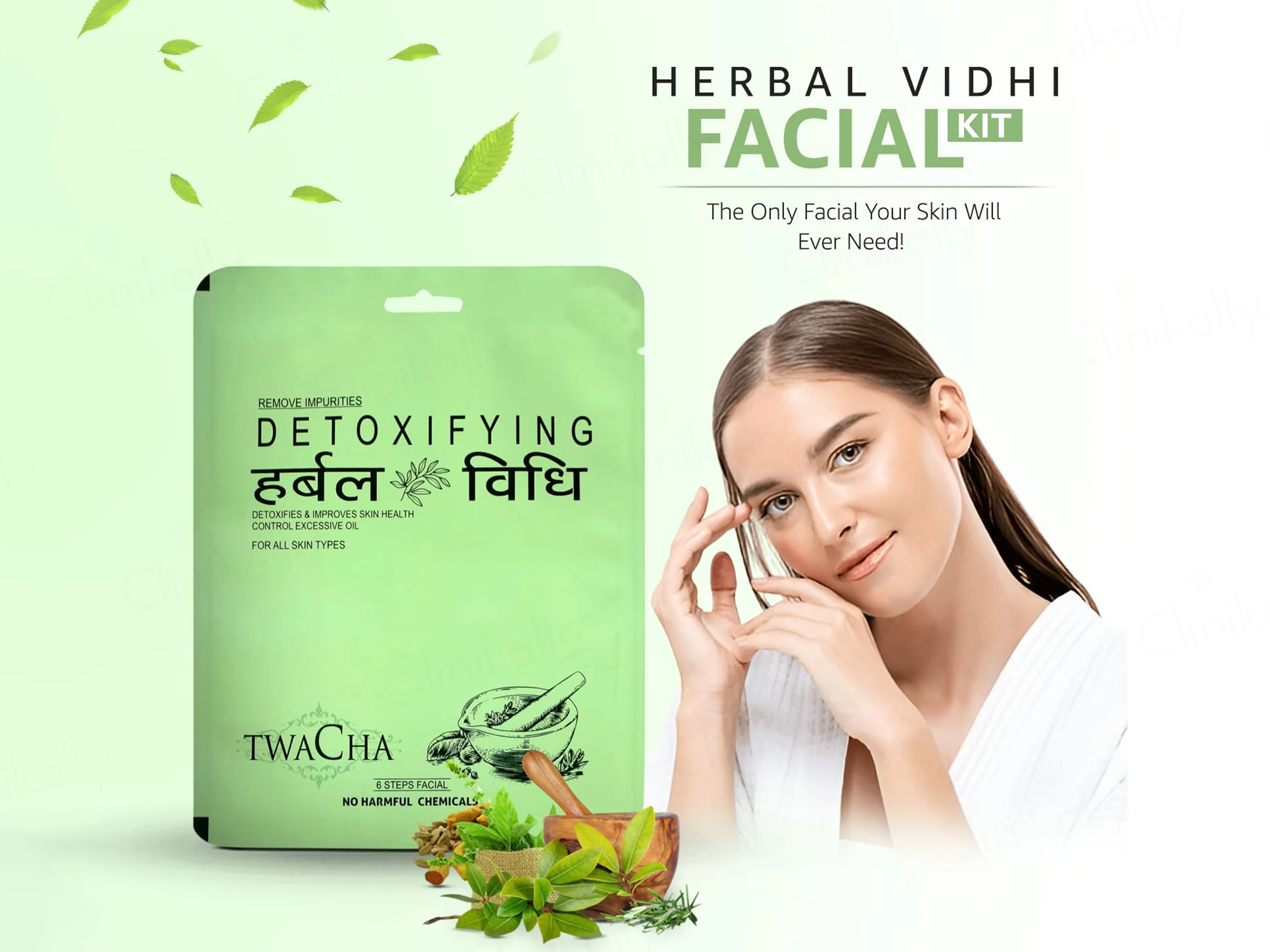 TWACHA Detoxifying Herbal Vidhi Facial Kit - Image 2