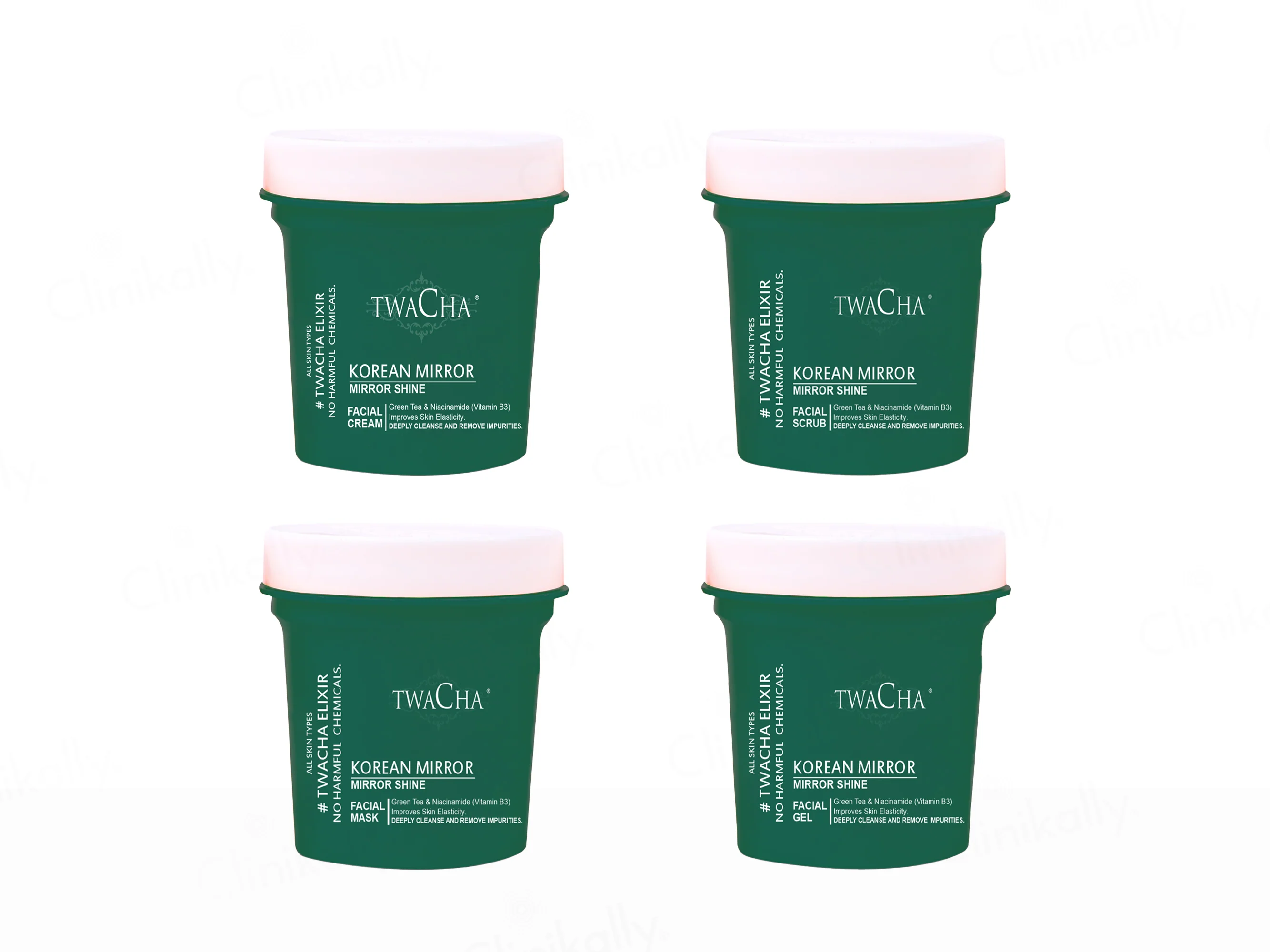 TWACHA Korean Mirror Shine Facial Kit