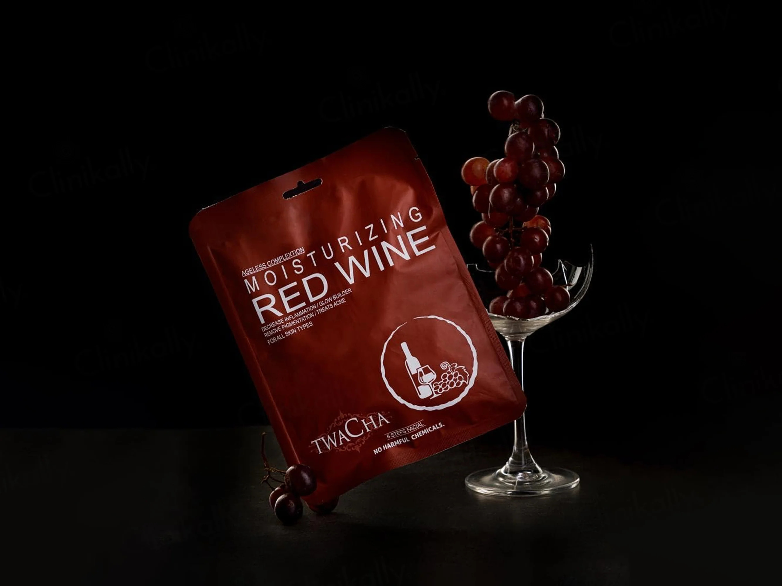 TWACHA Moisturizing Red Wine Facial Kit - Image 5