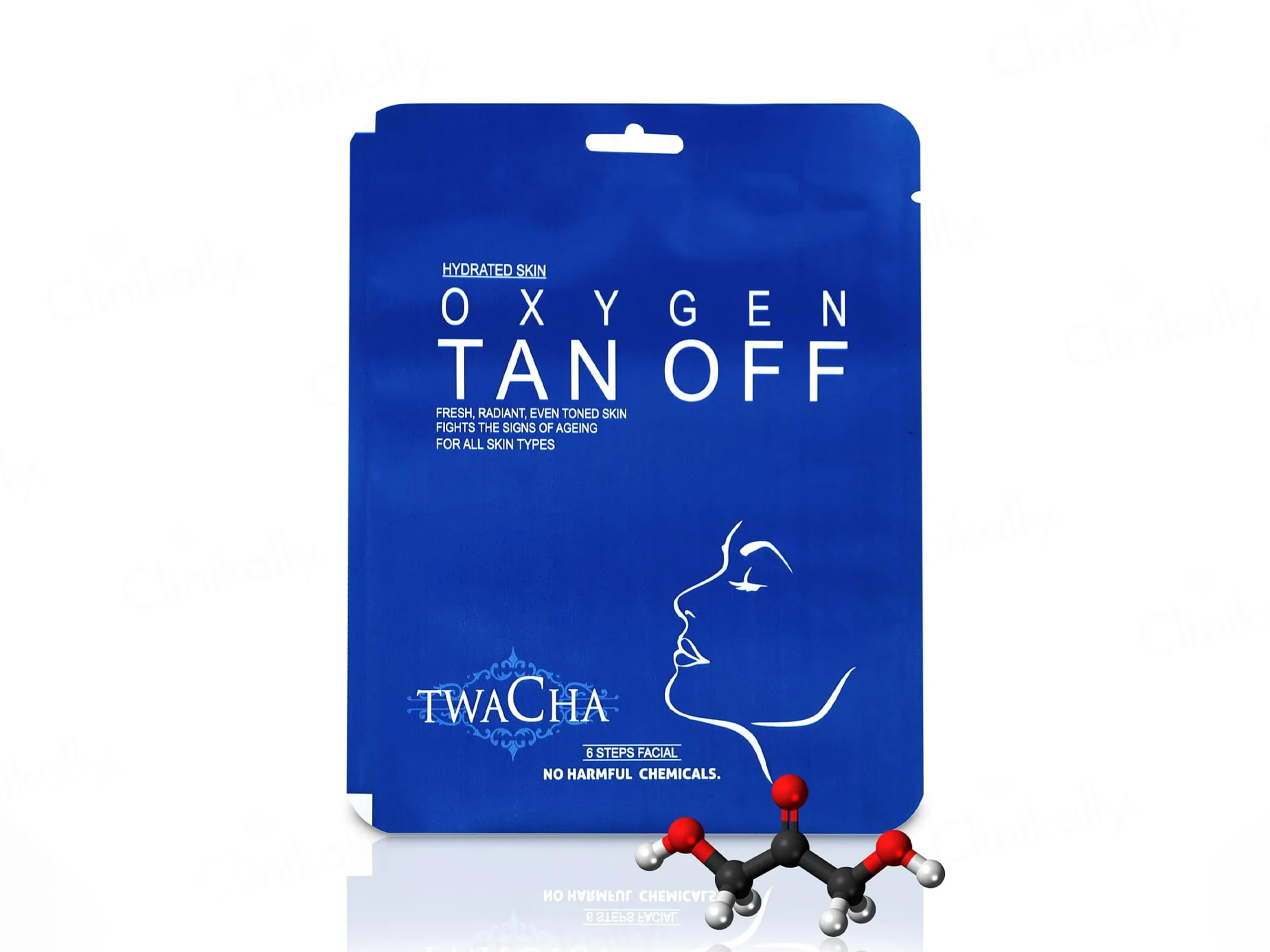 TWACHA Oxygen Tan Off Facial Kit - Image 7